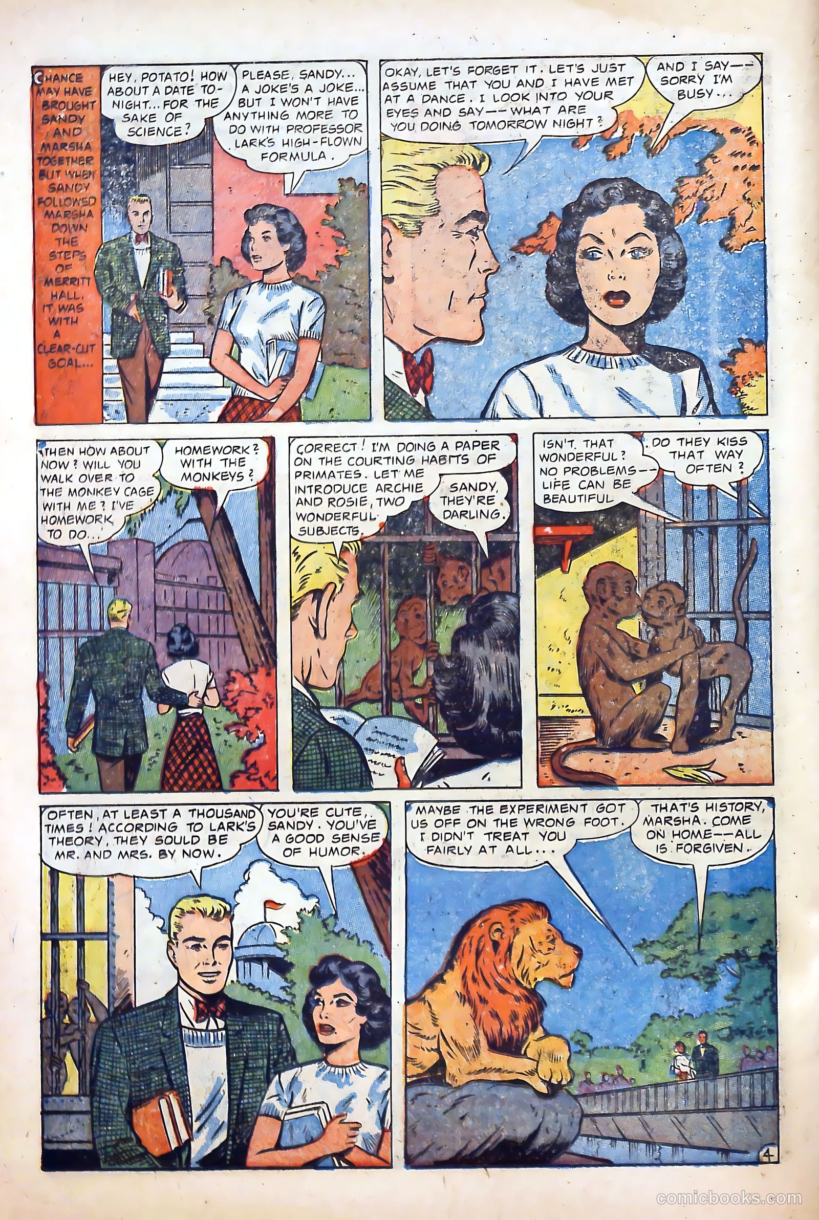 Young Lover Romances #4 (1952) — page 24 of 36