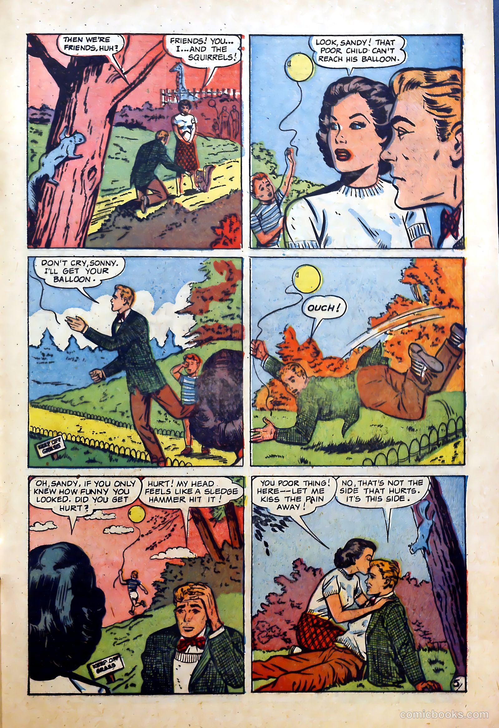 Young Lover Romances #4 (1952) — page 25 of 36
