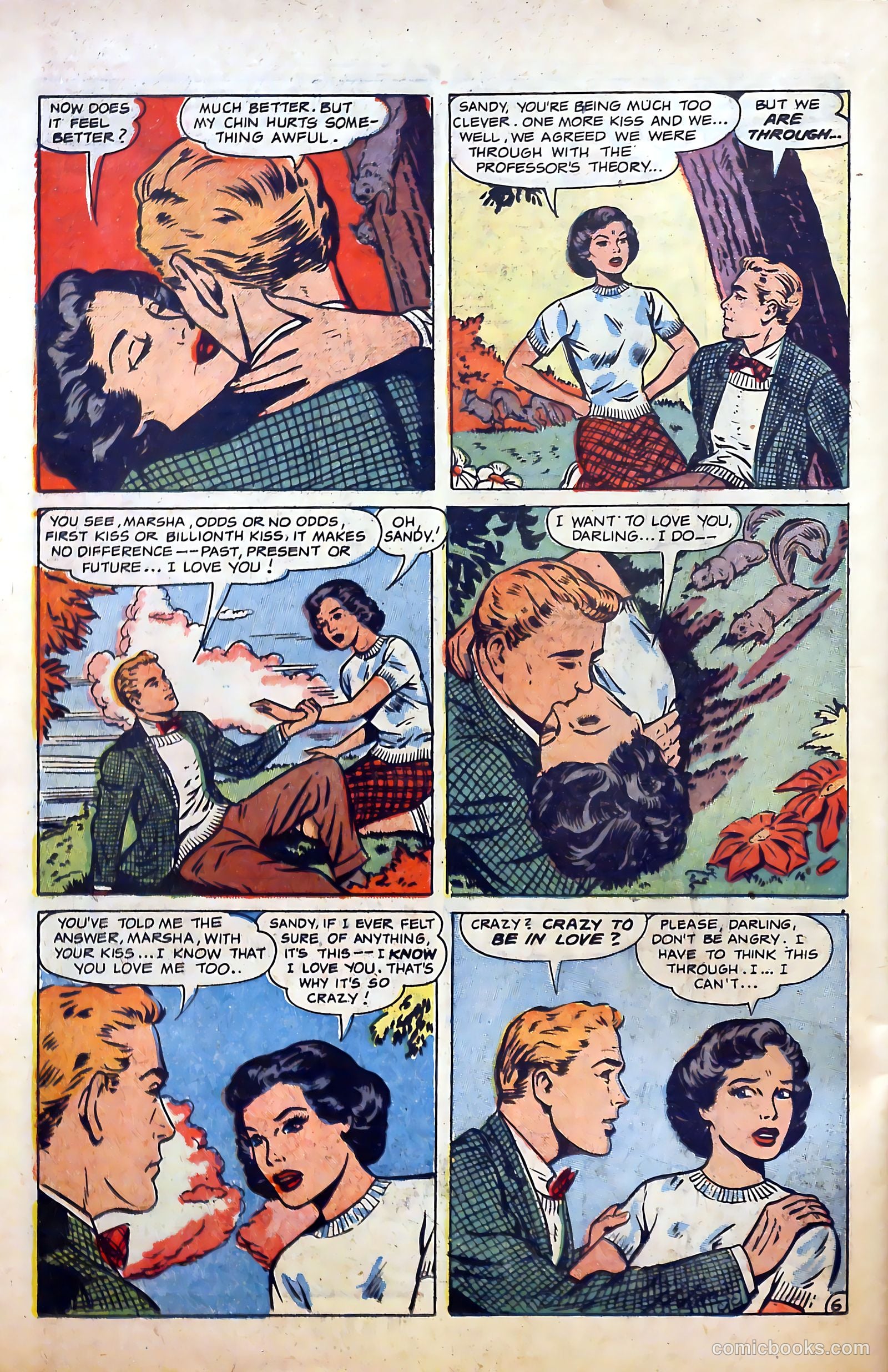 Young Lover Romances #4 (1952) — page 26 of 36