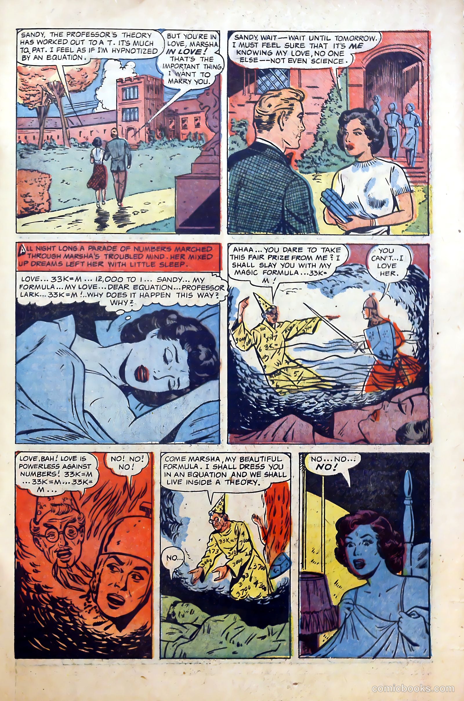Young Lover Romances #4 (1952) — page 27 of 36