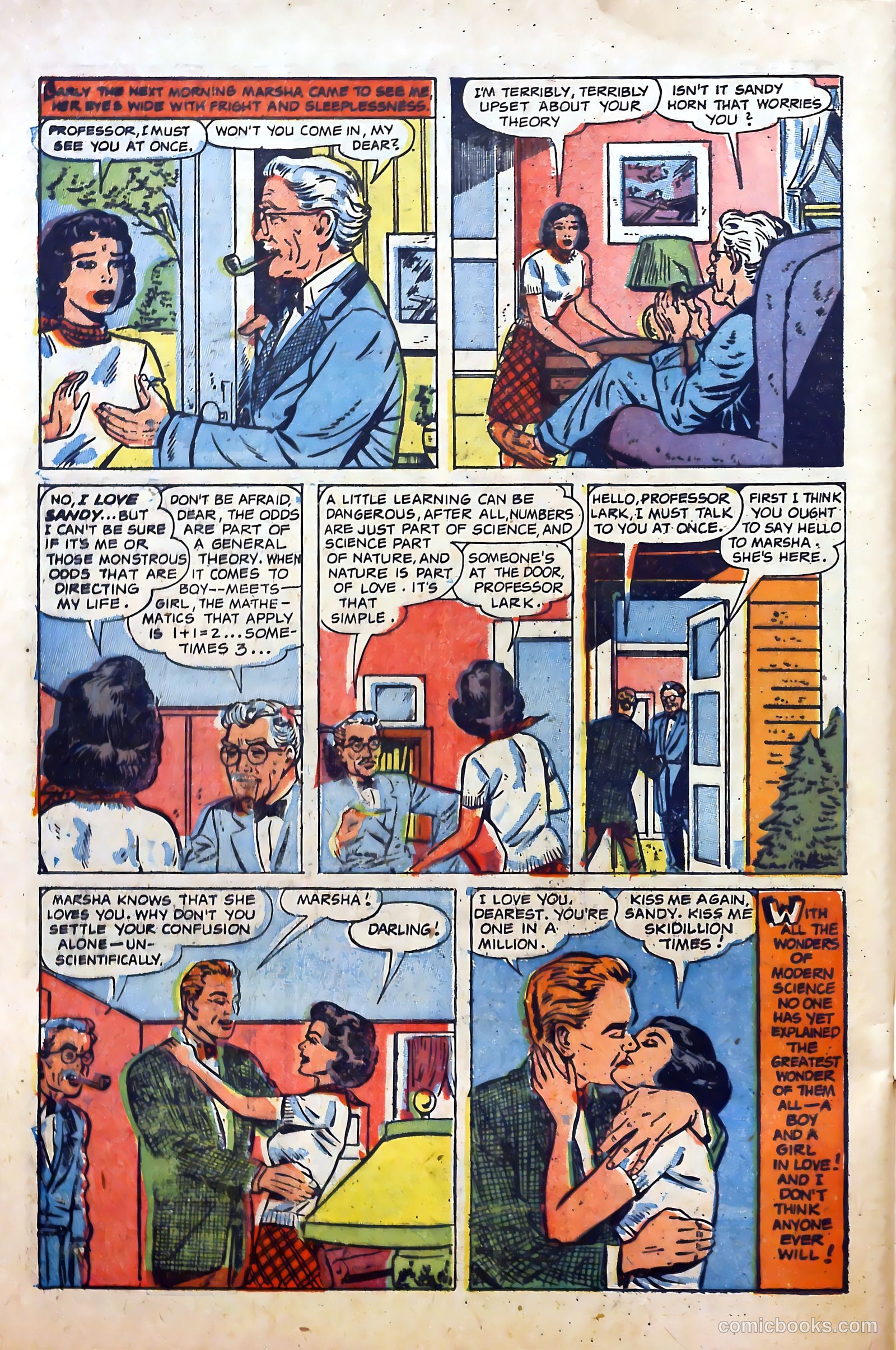 Young Lover Romances #4 (1952) — page 28 of 36