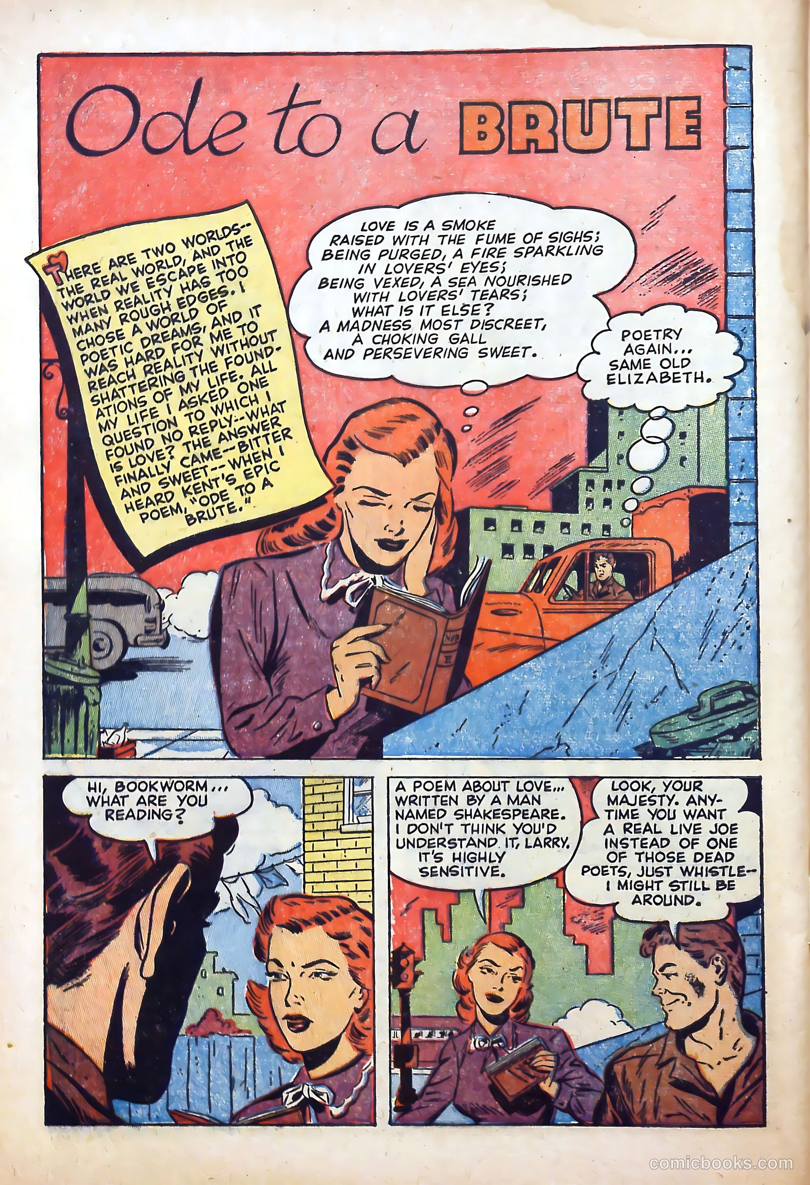Young Lover Romances #4 (1952) — page 30 of 36