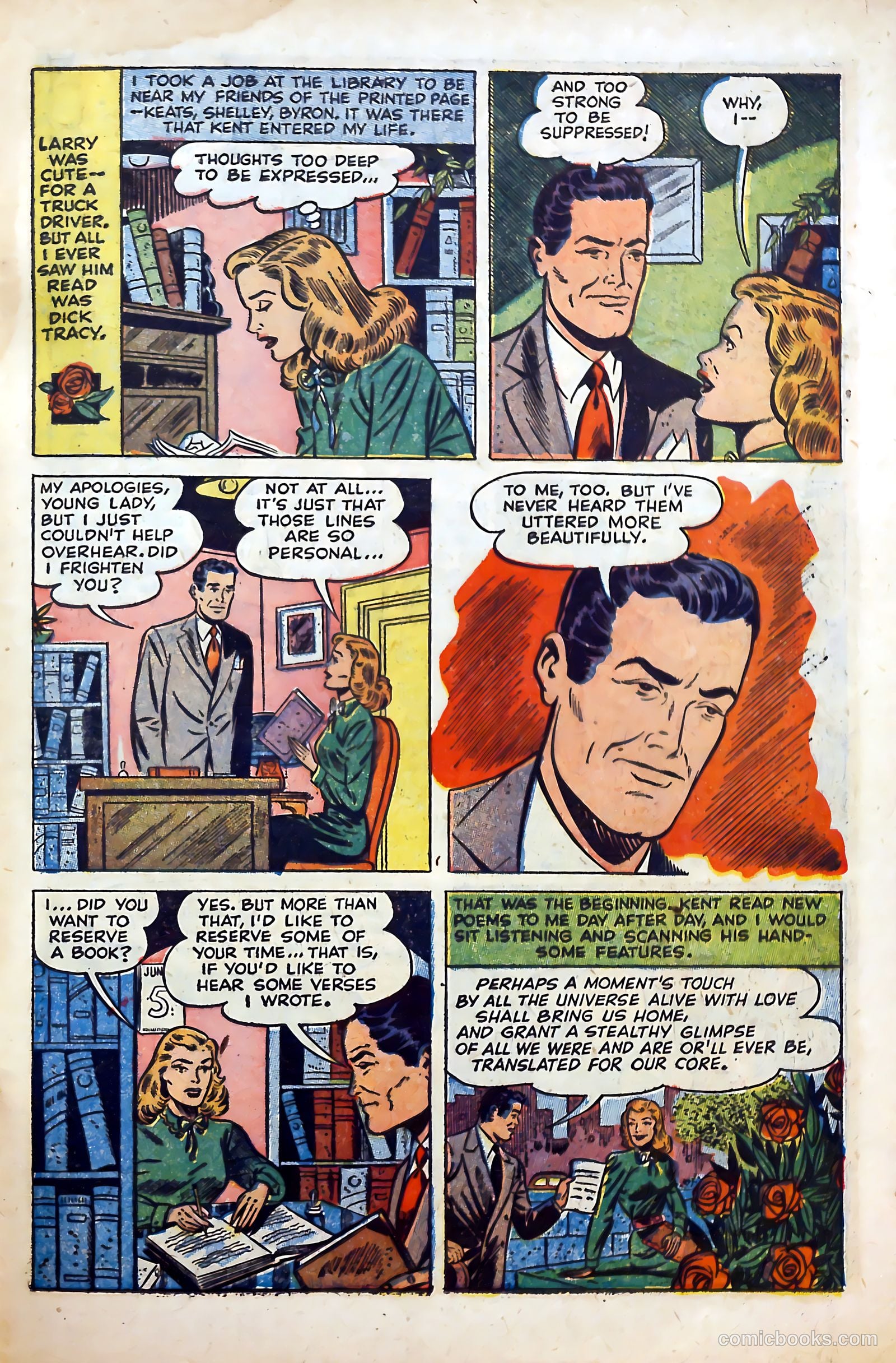Young Lover Romances #4 (1952) — page 31 of 36