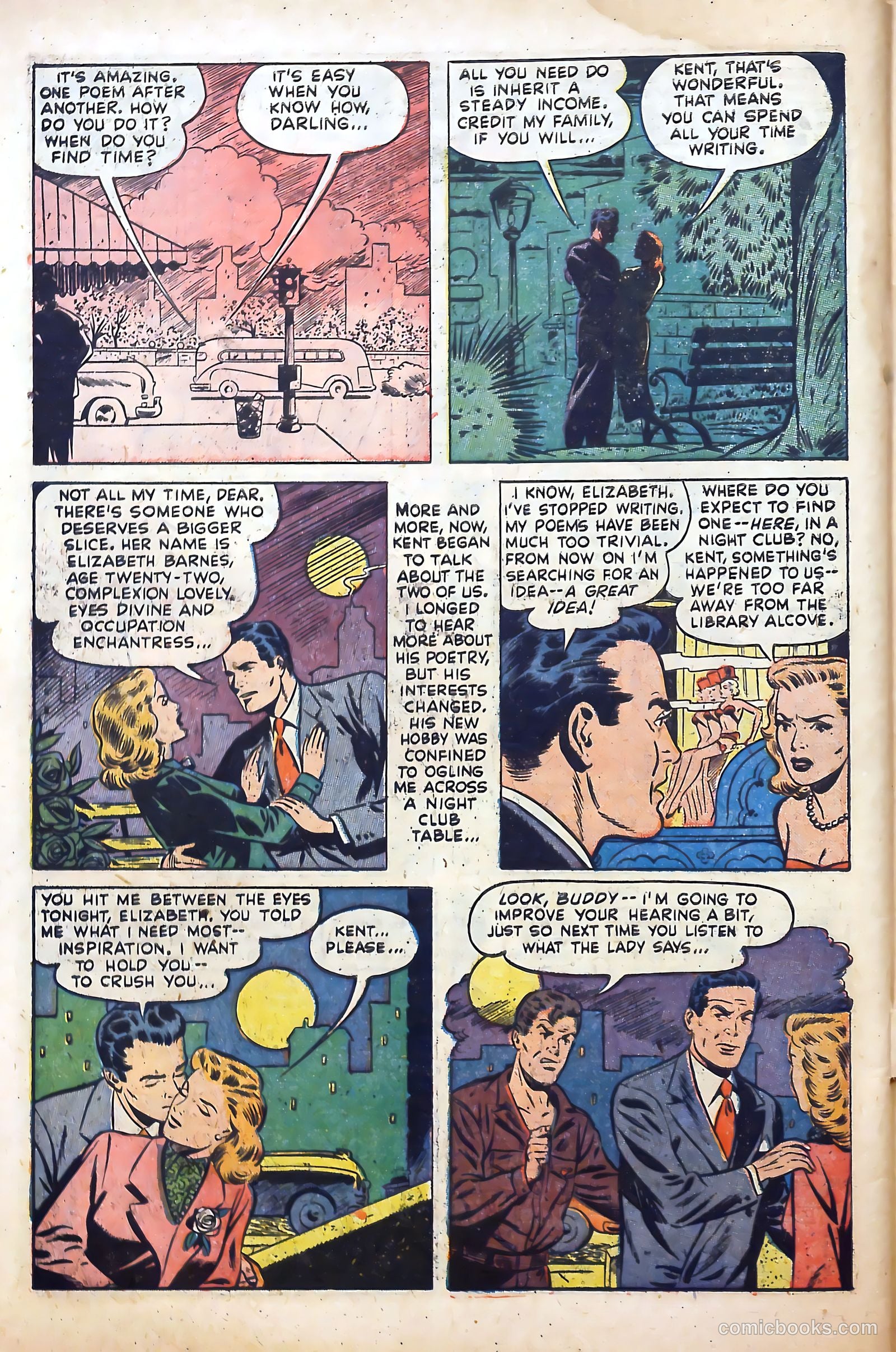 Young Lover Romances #4 (1952) — page 32 of 36
