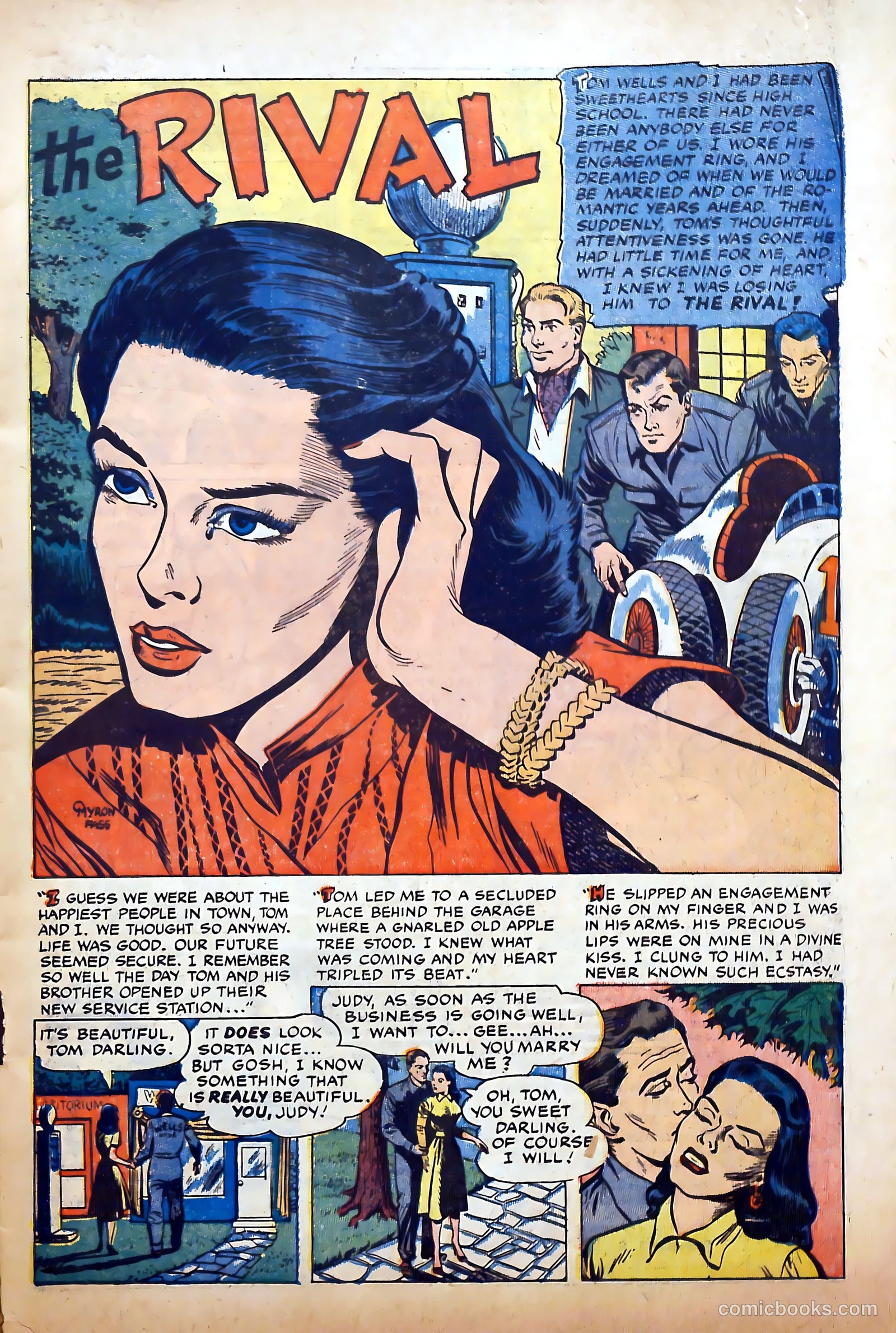 Young Lover Romances #5 (1952) — page 3 of 36