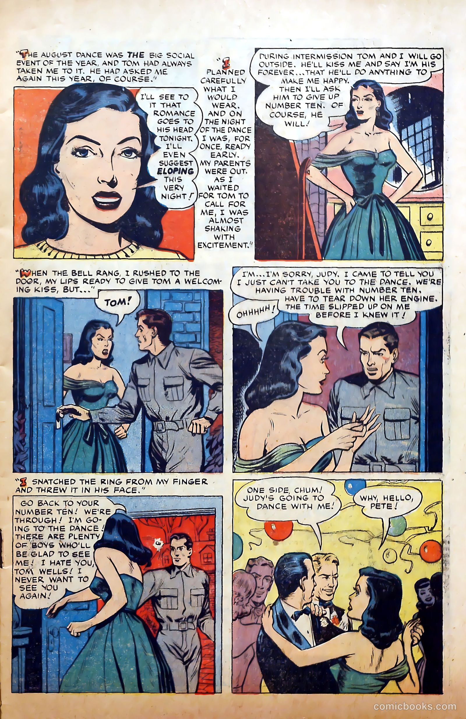 Young Lover Romances #5 (1952) — page 5 of 36