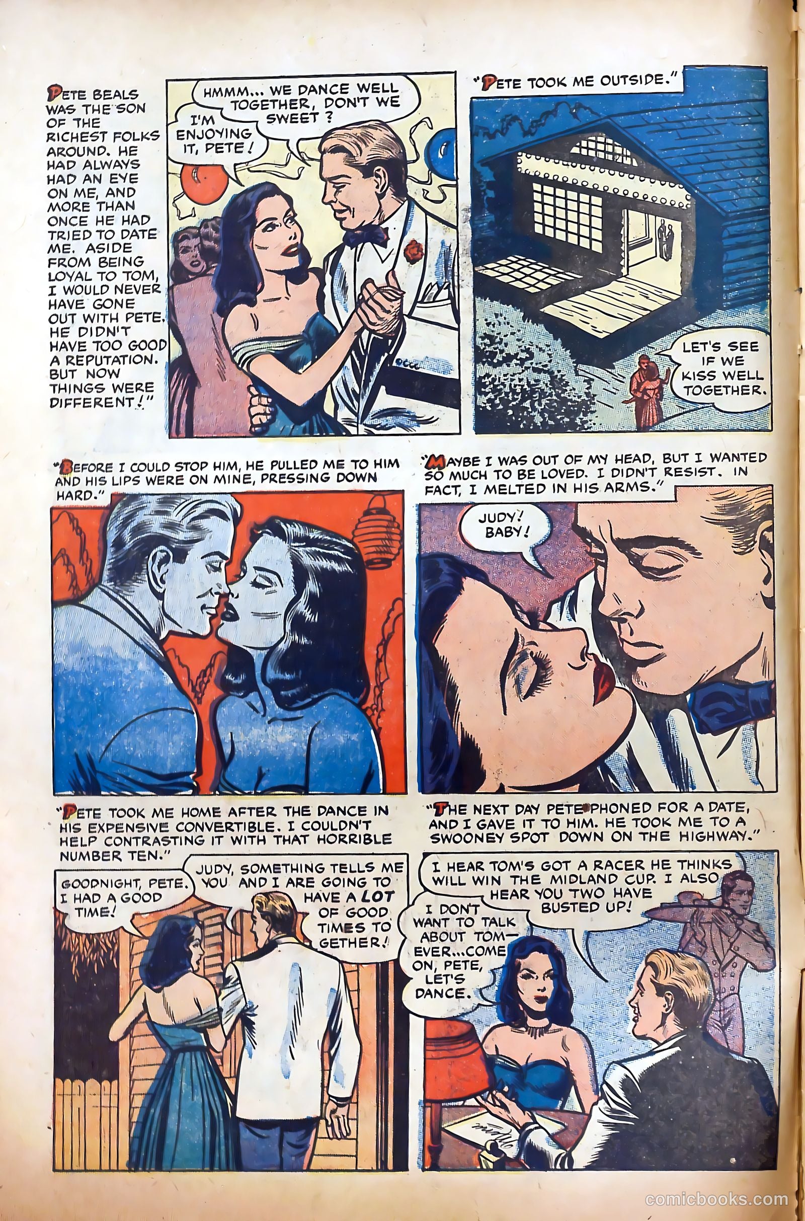 Young Lover Romances #5 (1952) — page 6 of 36