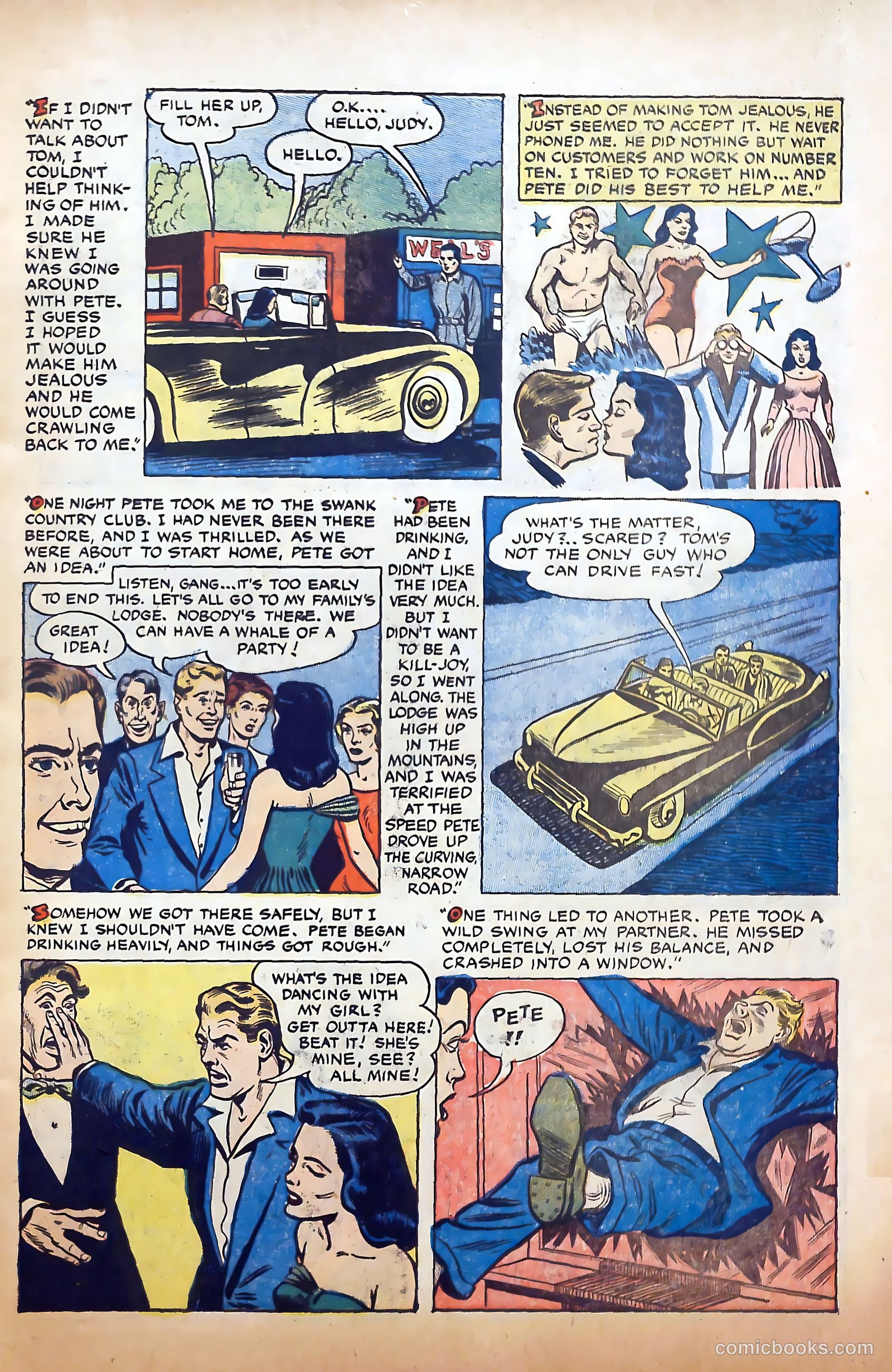 Young Lover Romances #5 (1952) — page 7 of 36