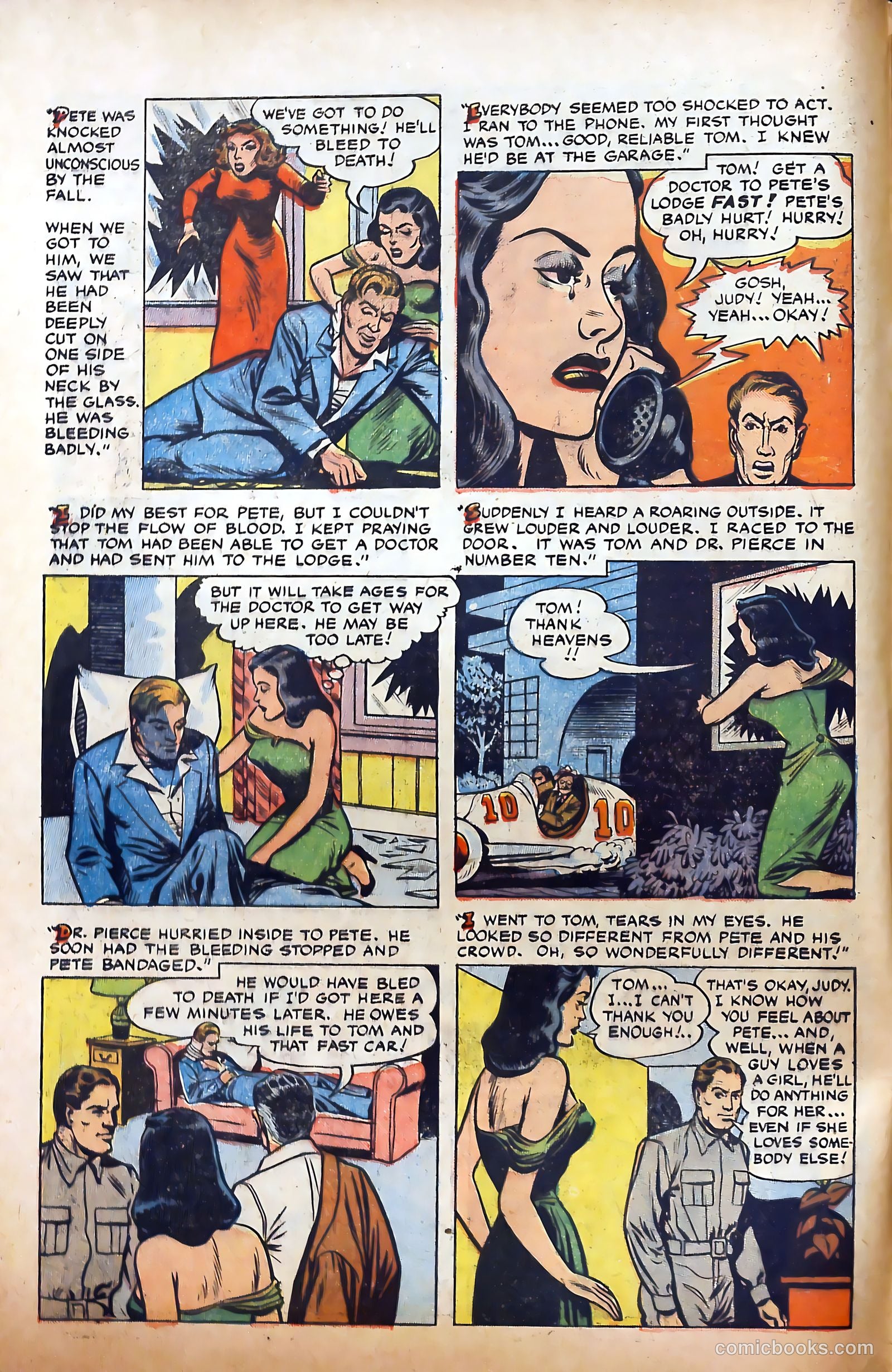 Young Lover Romances #5 (1952) — page 8 of 36