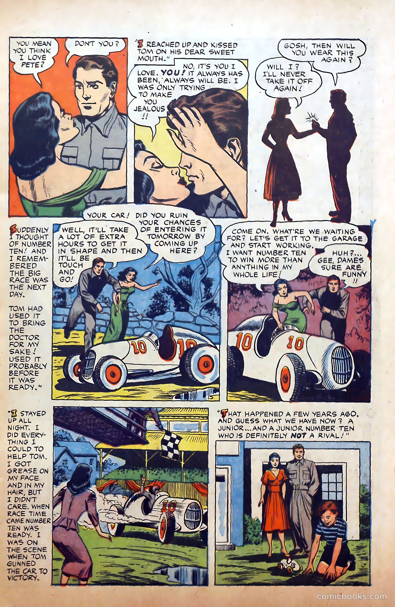 Young Lover Romances #5 (1952) — page 9 of 36