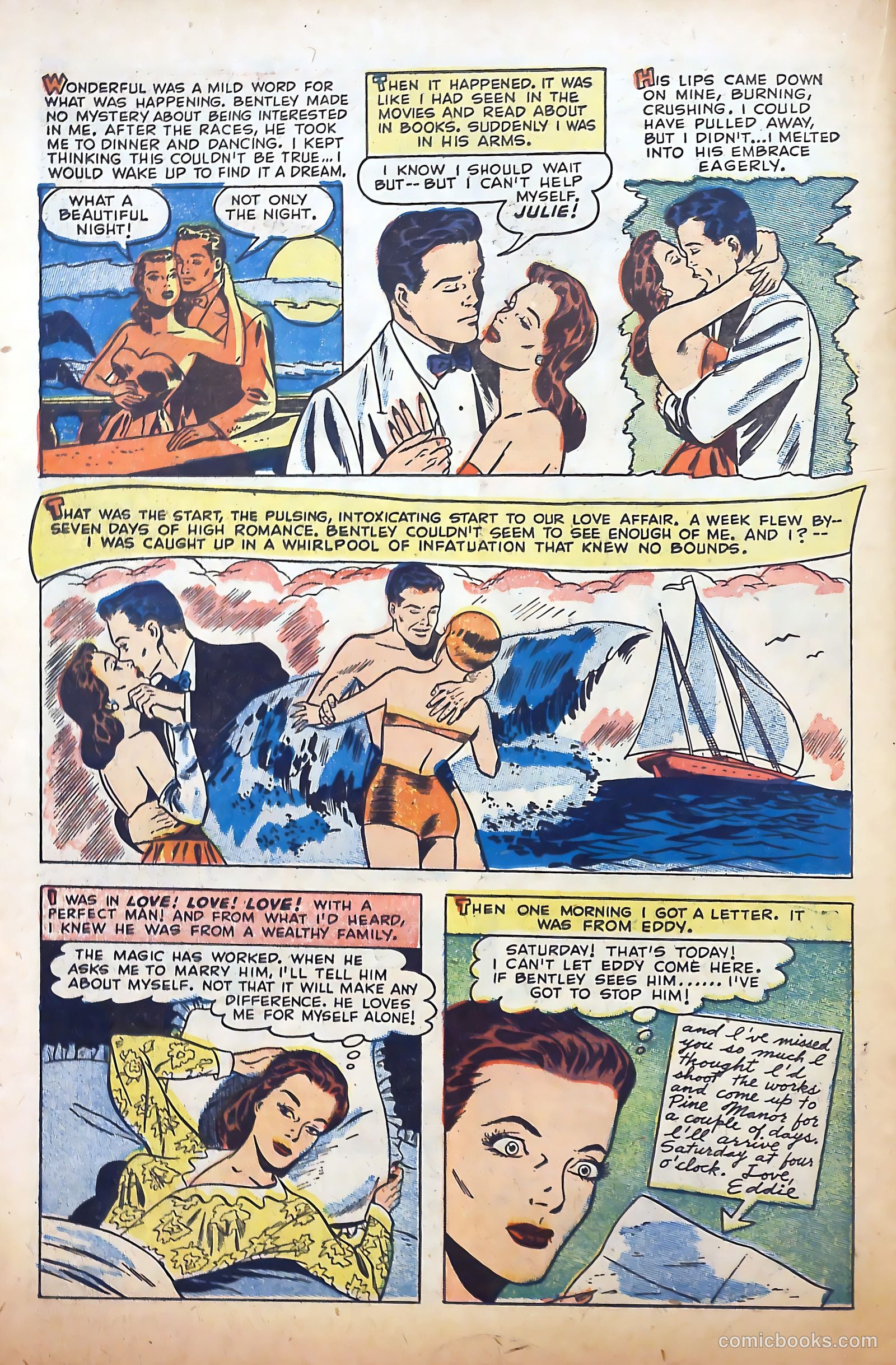 Young Lover Romances #5 (1952) — page 22 of 36