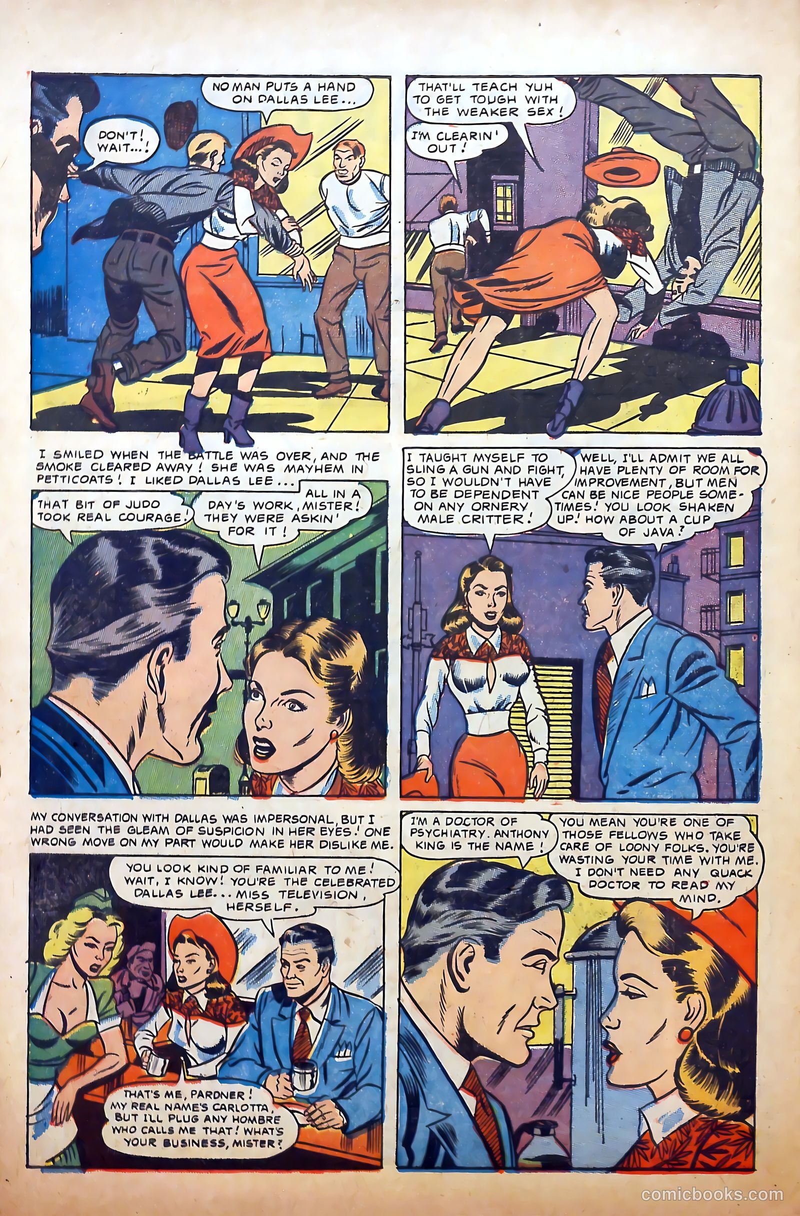 Young Lover Romances #5 (1952) — page 28 of 36