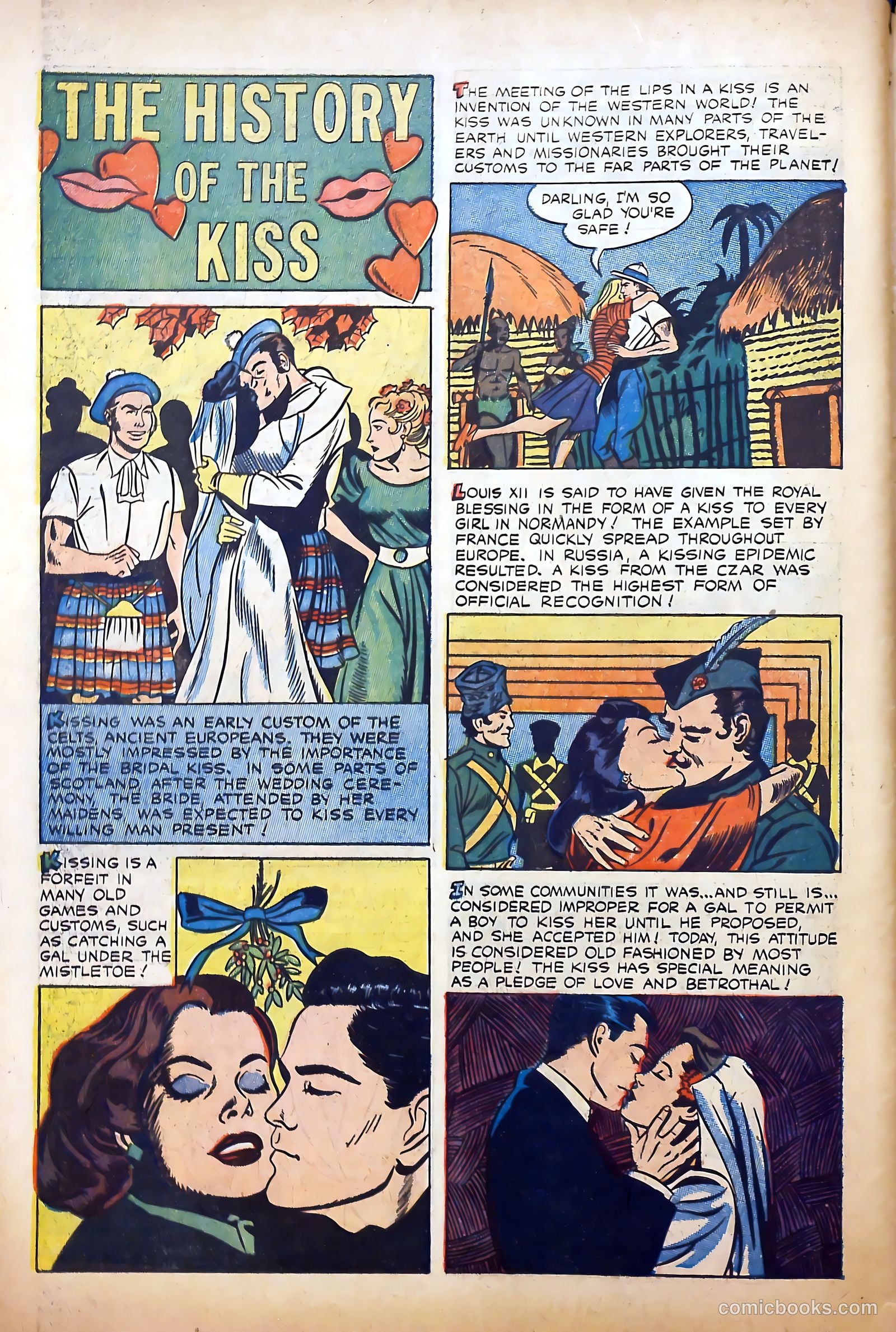 Young Lover Romances #5 (1952) — page 34 of 36