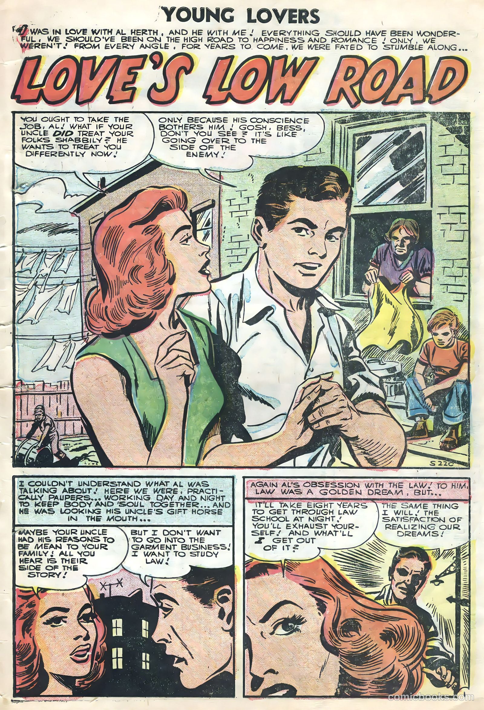 Young Lovers #16 (1956) — page 7 of 36