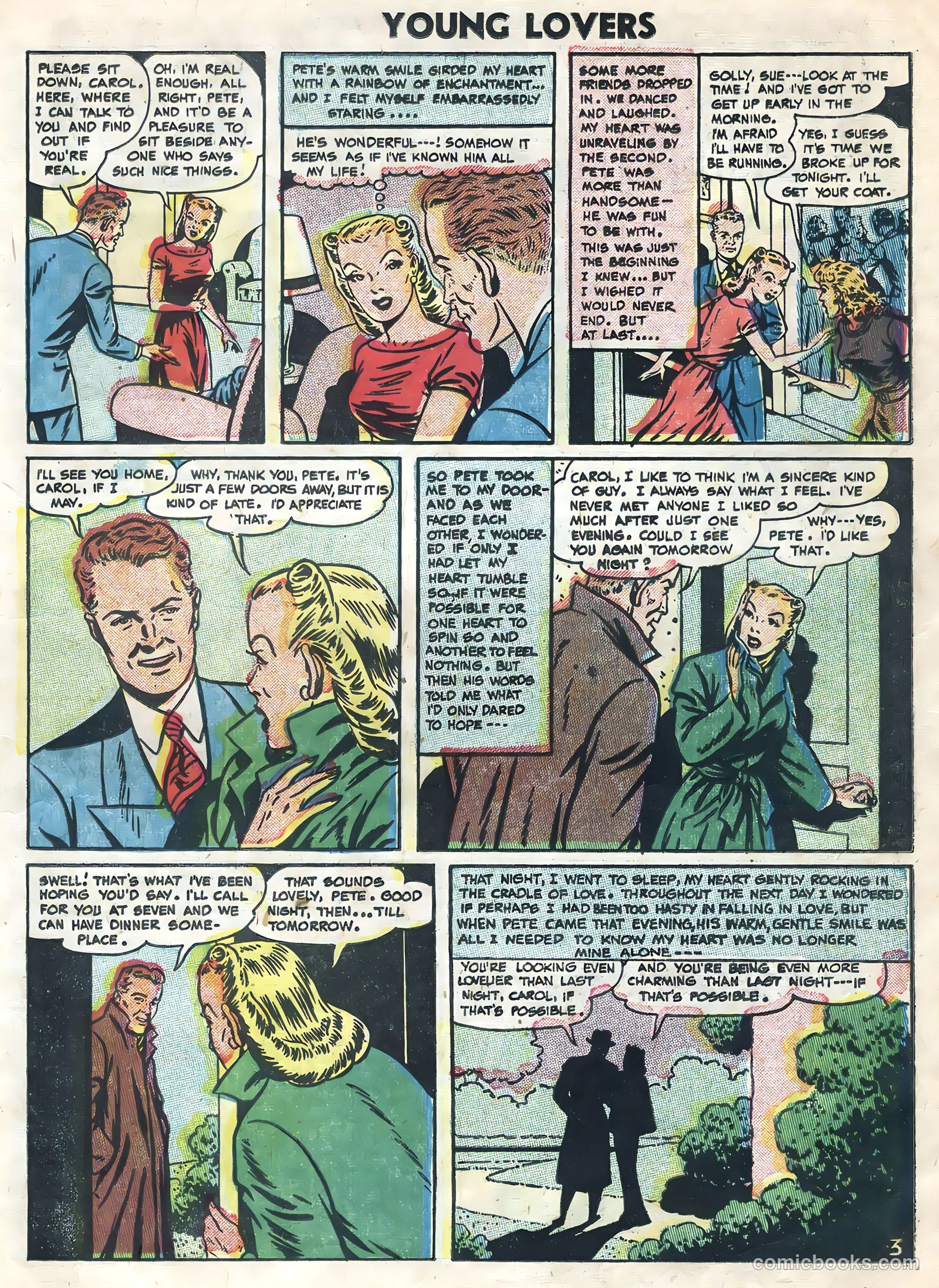 Young Lovers #16 (1956) — page 23 of 36