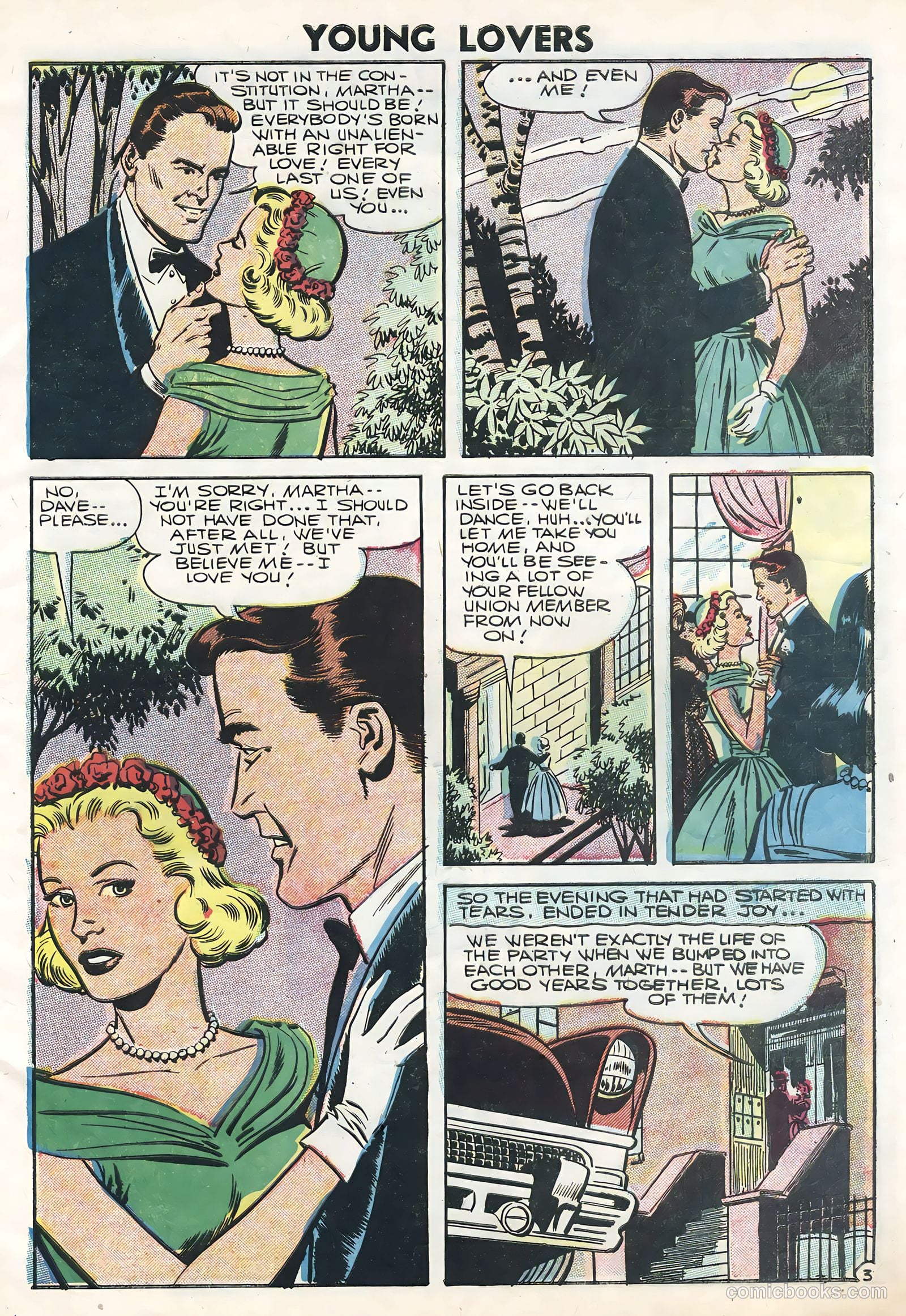 Young Lovers #17 (1956) — page 5 of 36
