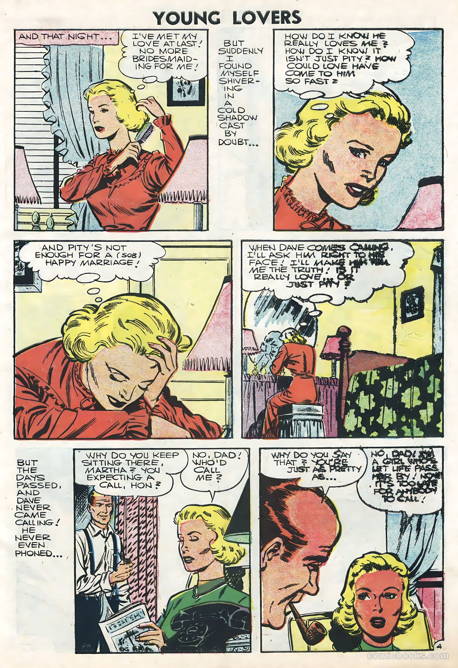 Young Lovers #17 (1956) — page 7 of 36