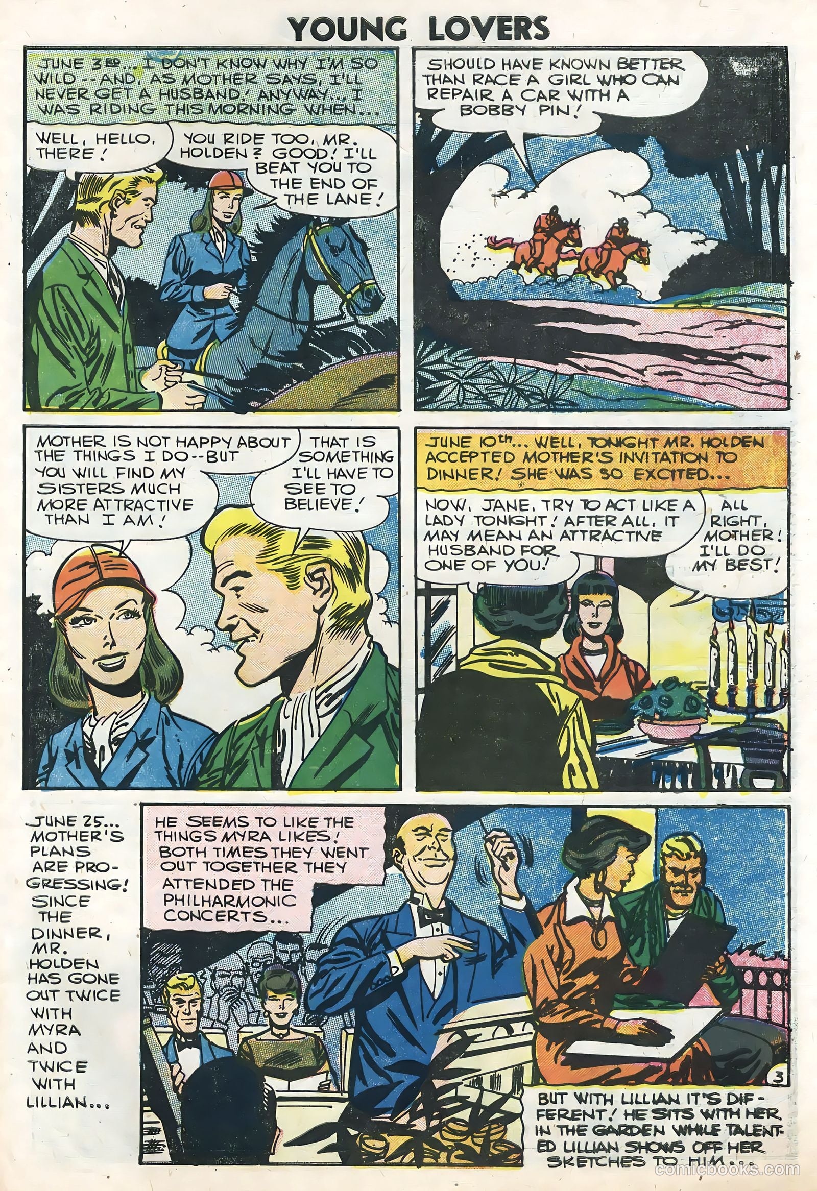 Young Lovers #17 (1956) — page 27 of 36