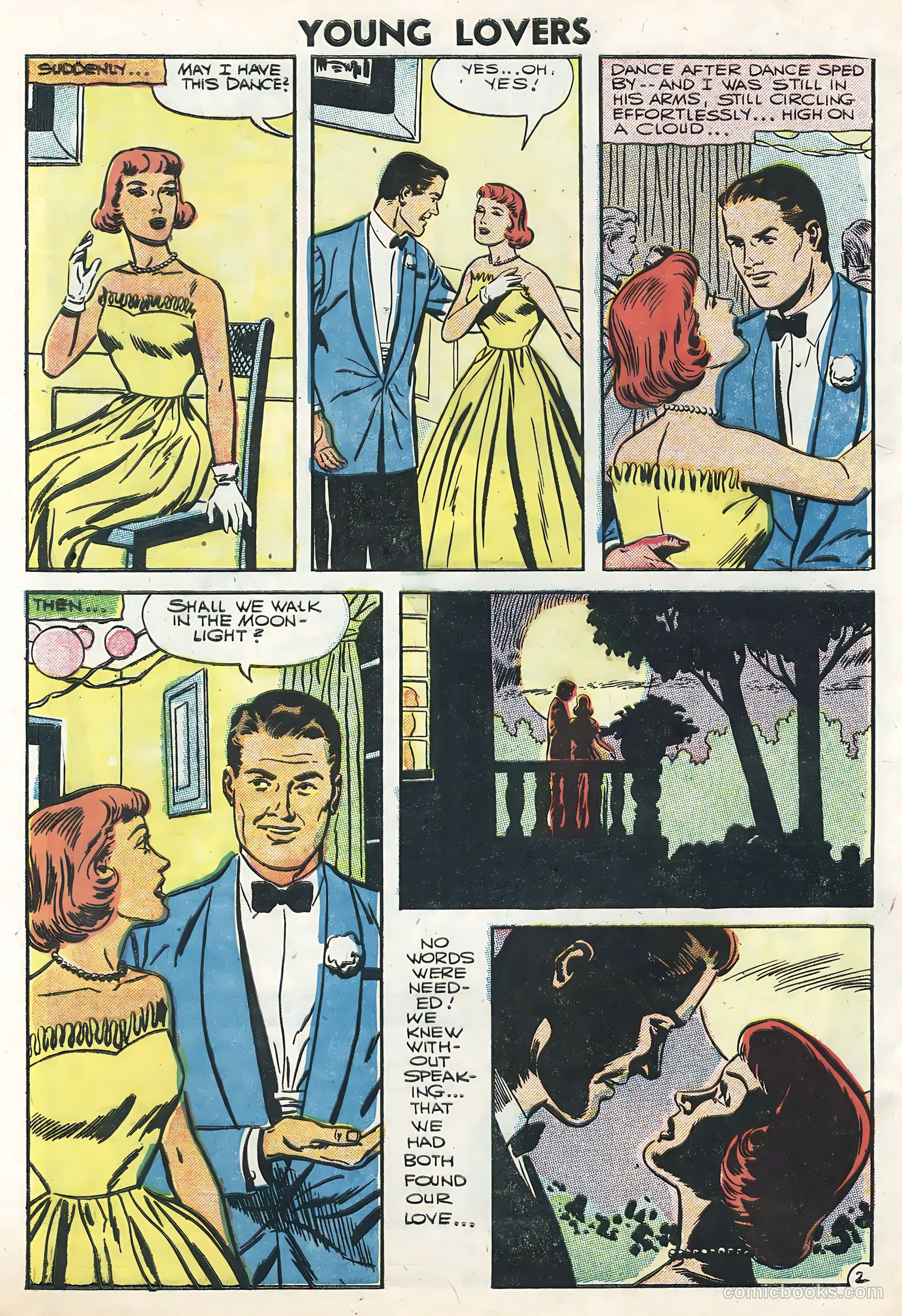 Young Lovers #17 (1956) — page 32 of 36