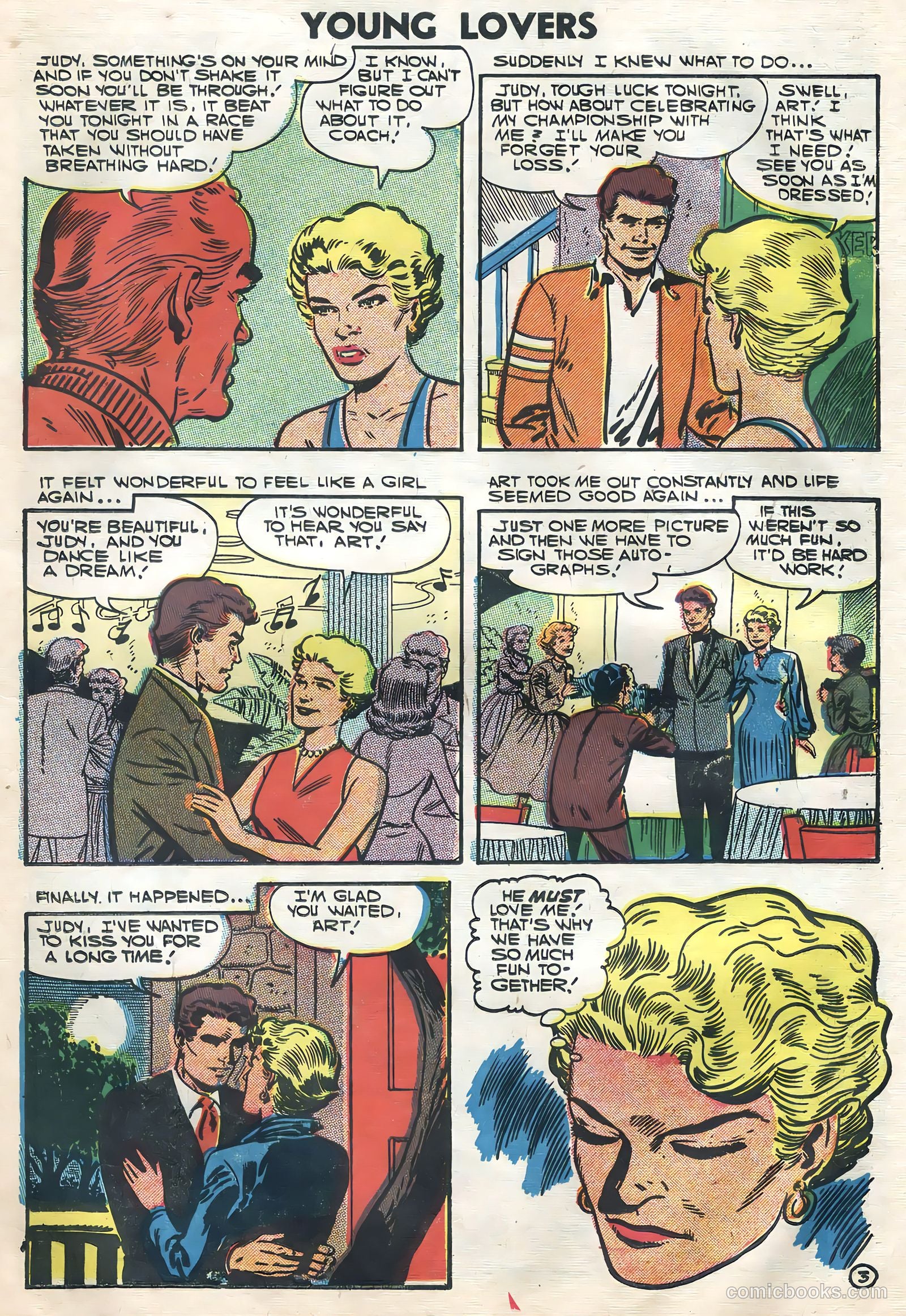 Young Lovers #18 (1957) — page 11 of 36