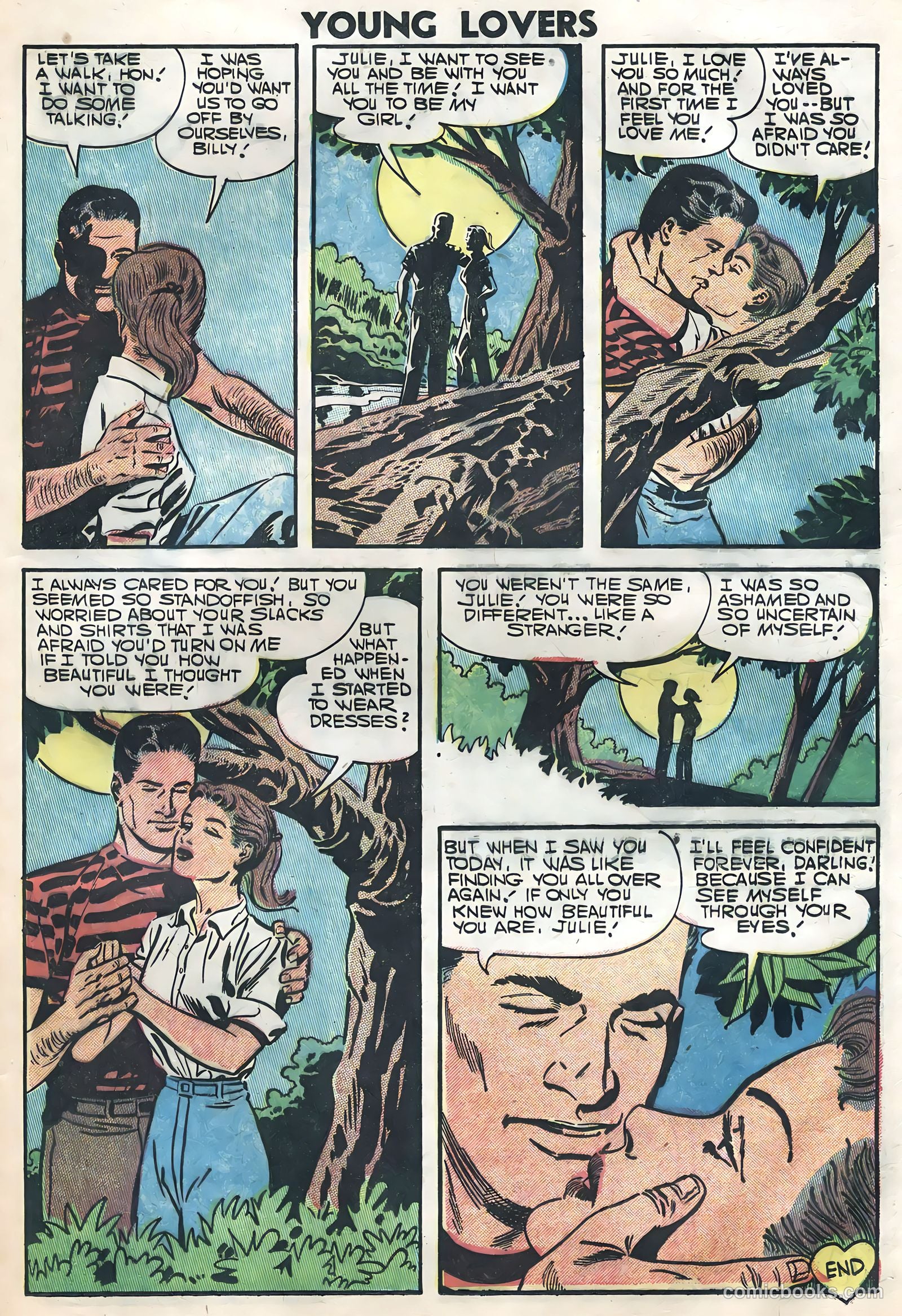 Young Lovers #18 (1957) — page 25 of 36