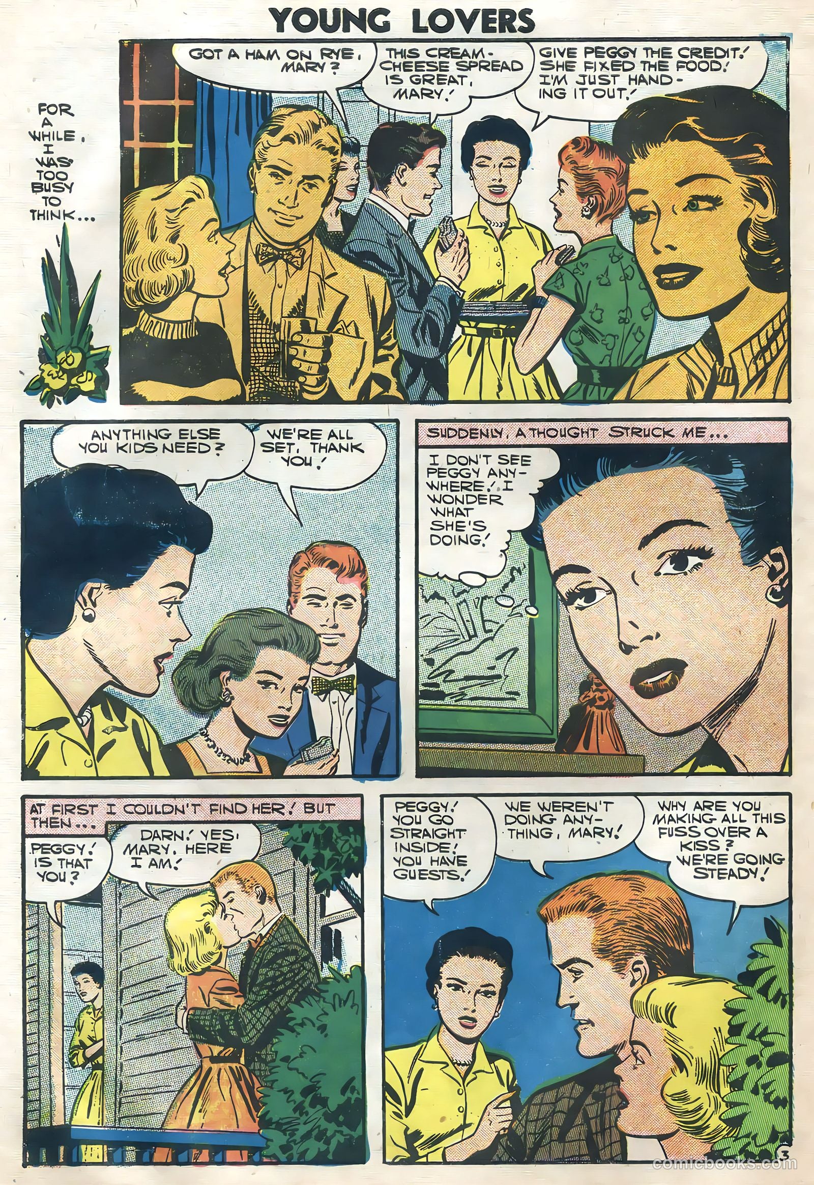 Young Lovers #18 (1957) — page 30 of 36