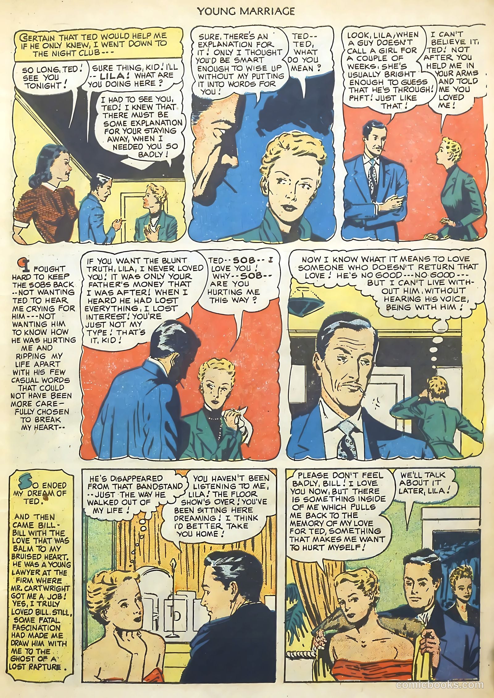 Young Marriage #1 (1950) — page 7 of 36