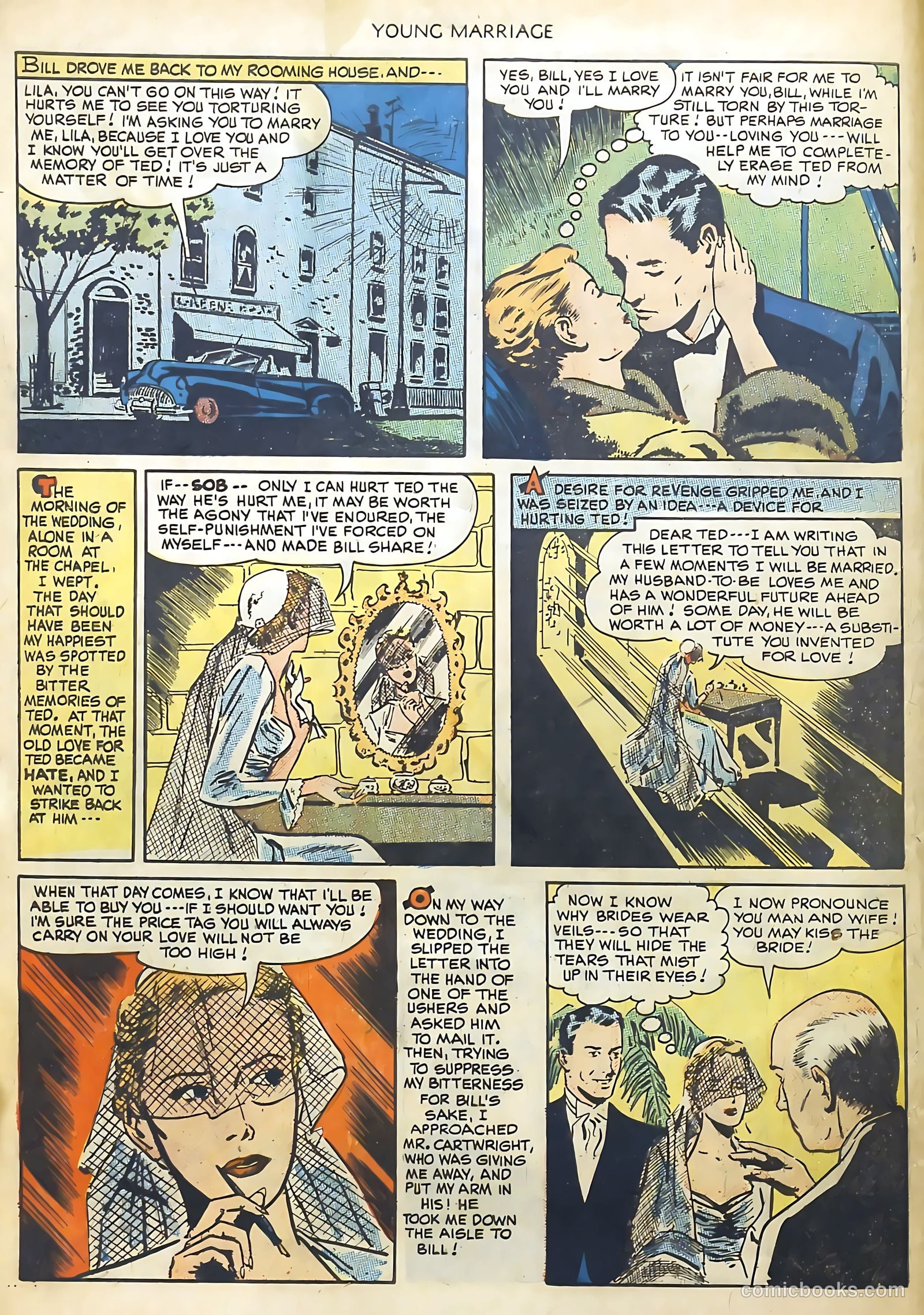 Young Marriage #1 (1950) — page 8 of 36