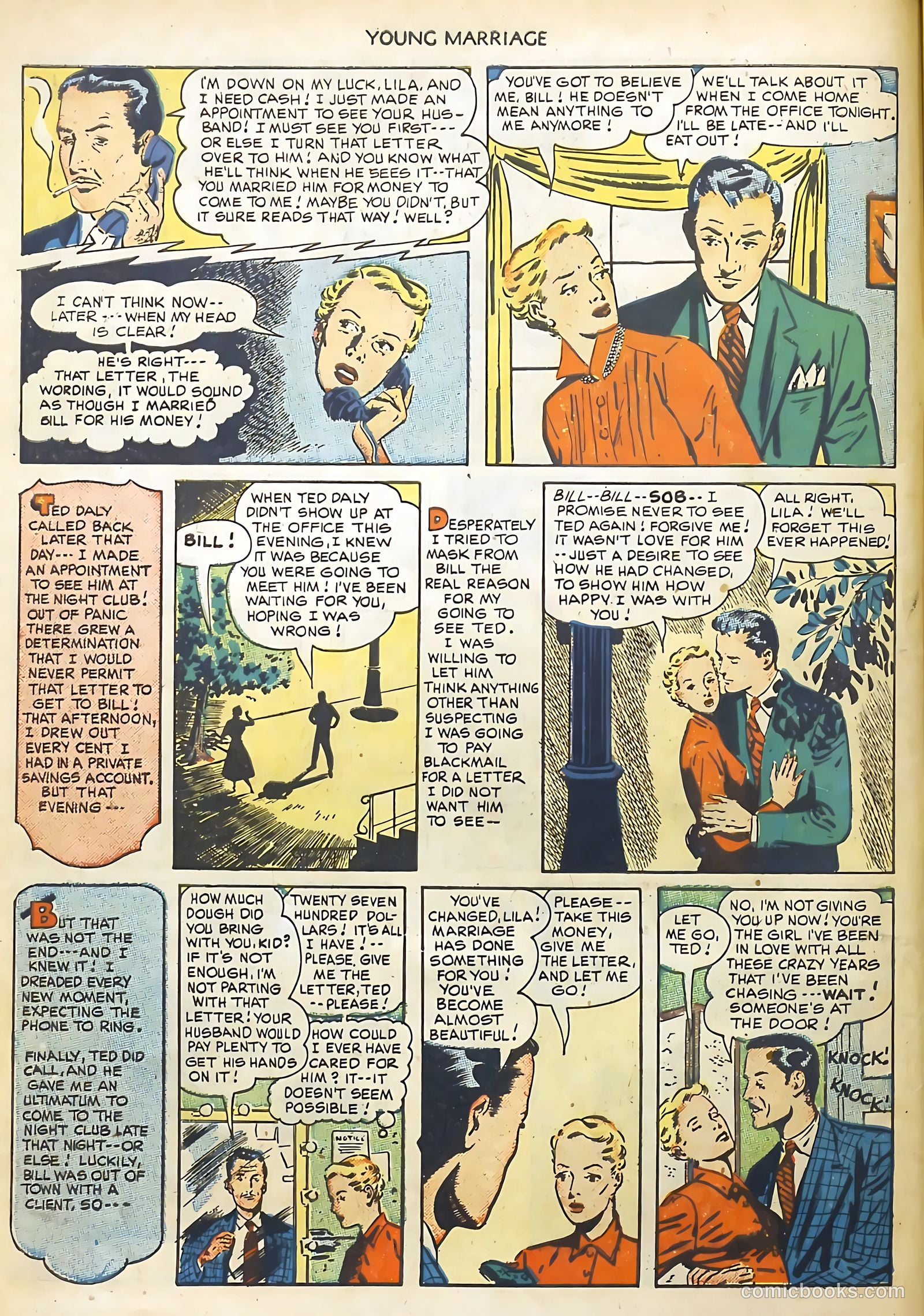 Young Marriage #1 (1950) — page 10 of 36