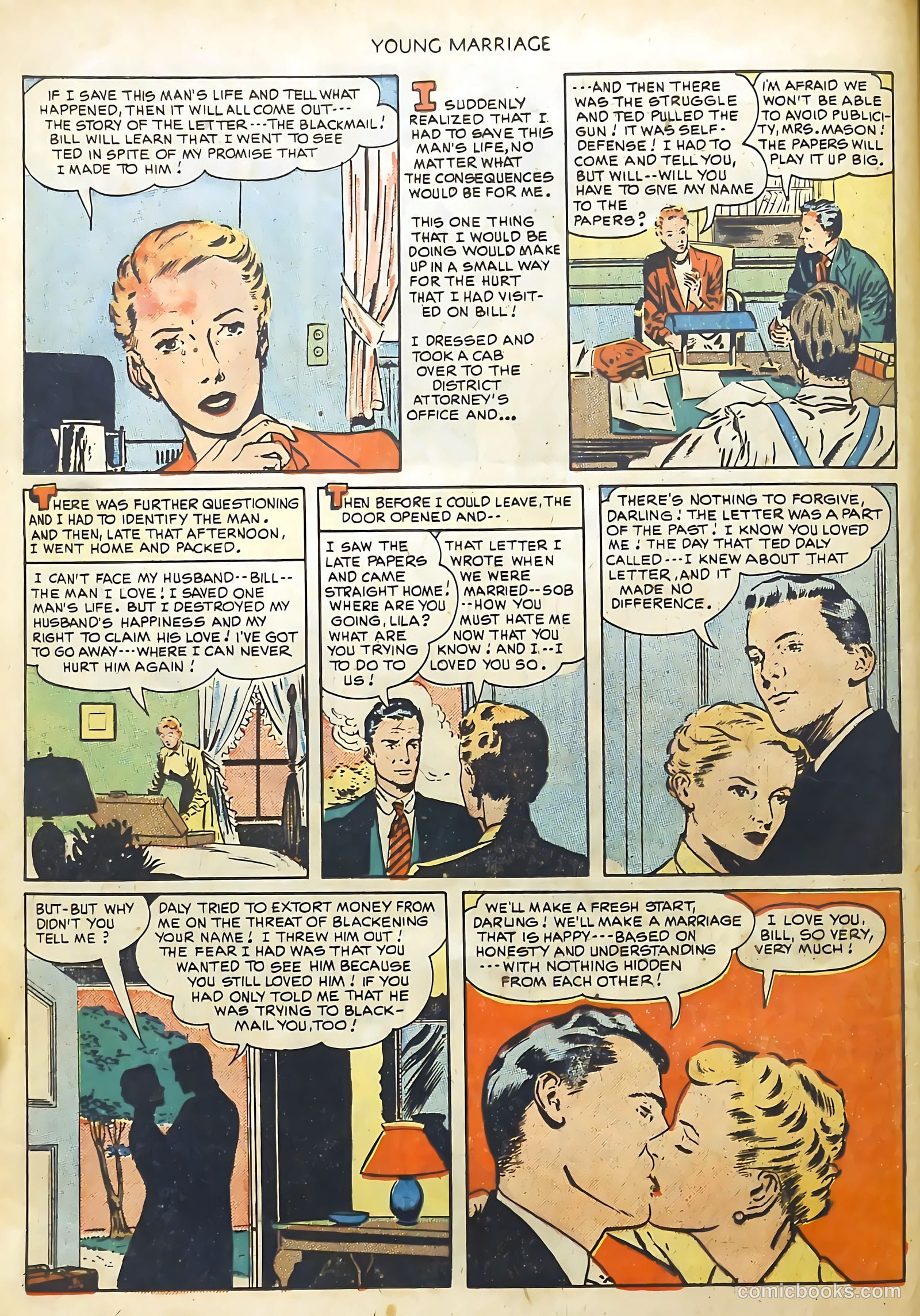 Young Marriage #1 (1950) — page 12 of 36