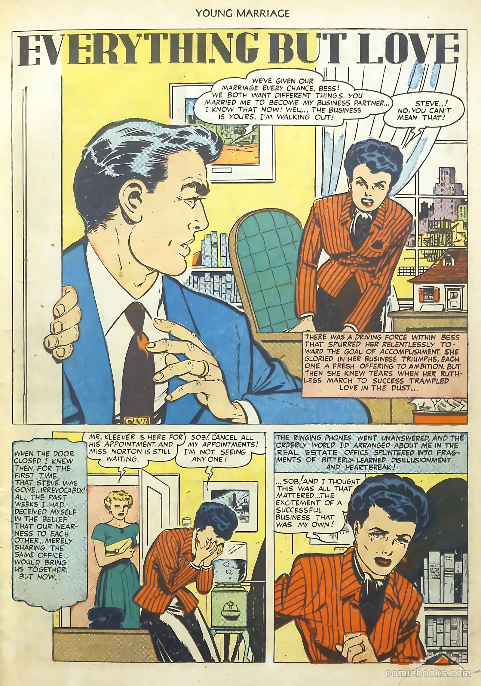 Young Marriage #1 (1950) — page 15 of 36