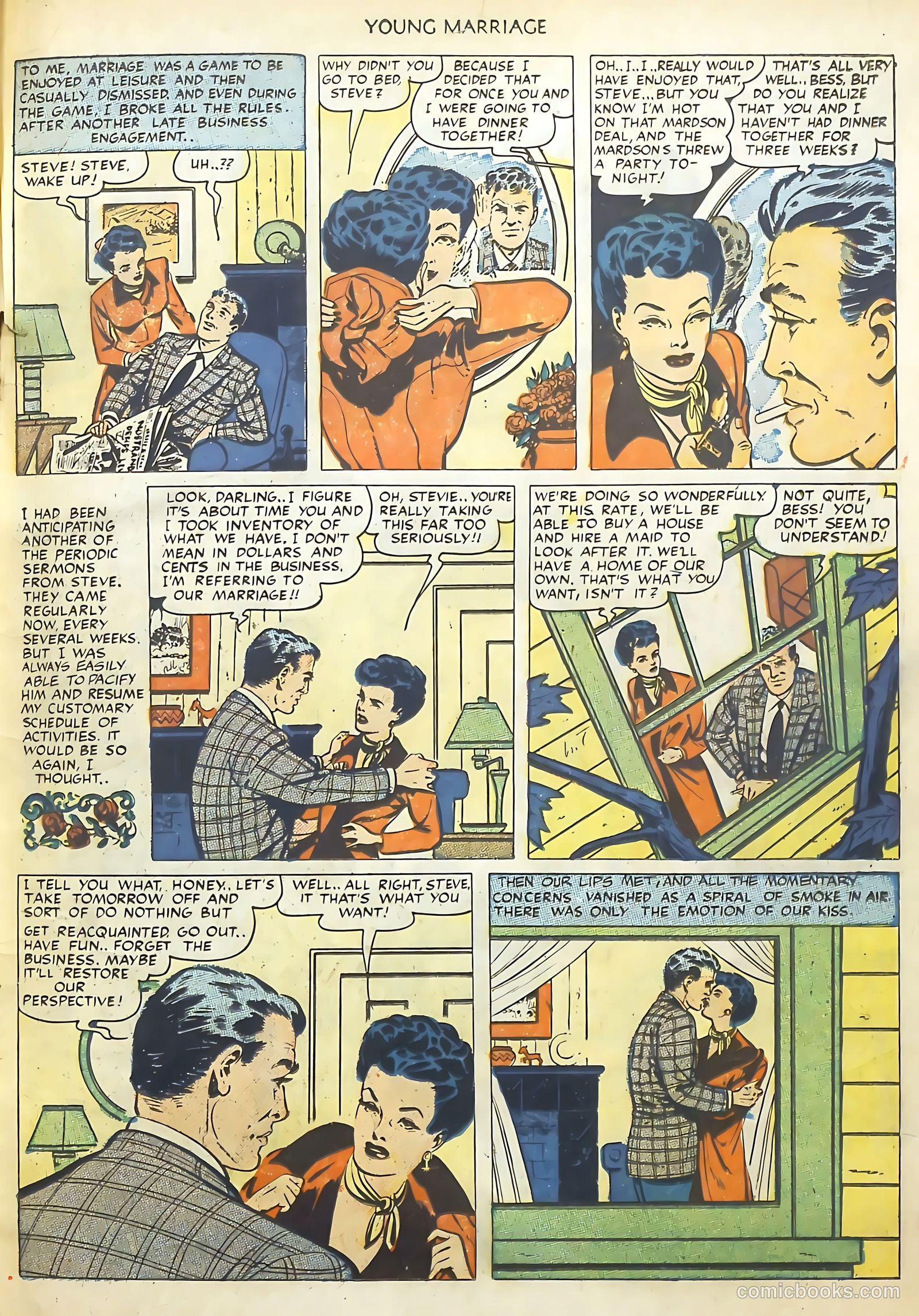 Young Marriage #1 (1950) — page 19 of 36