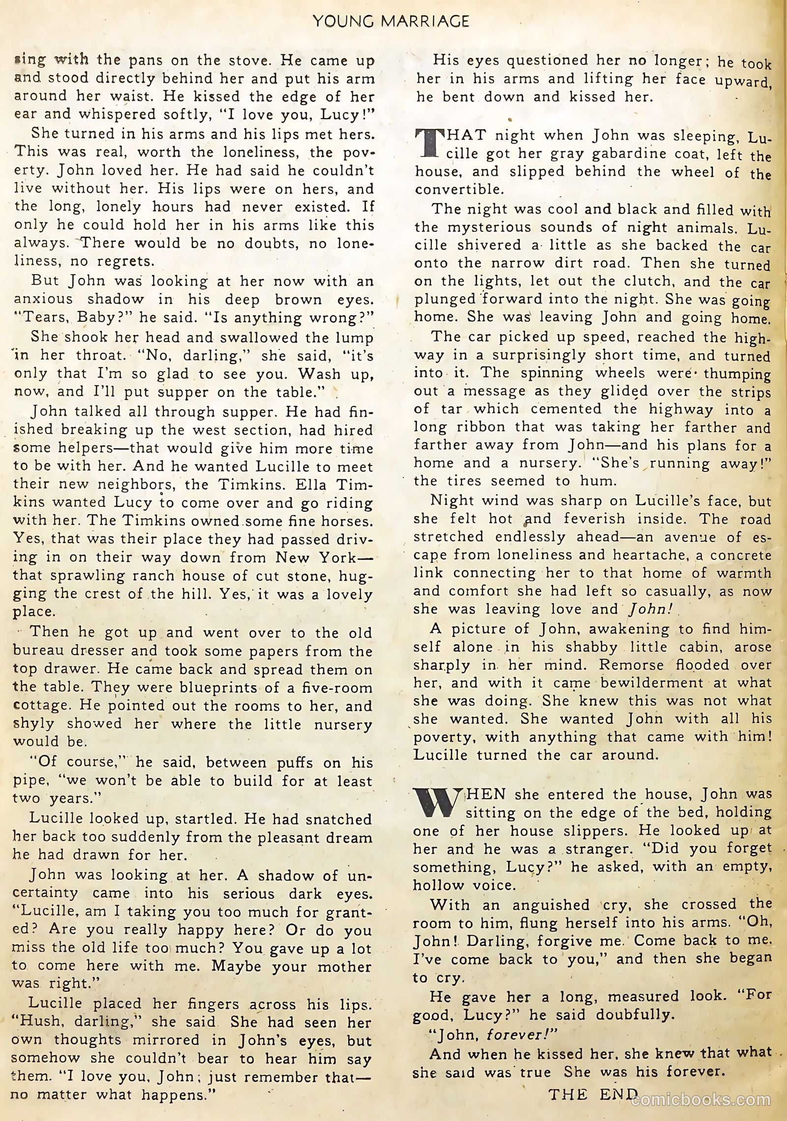 Young Marriage #1 (1950) — page 24 of 36