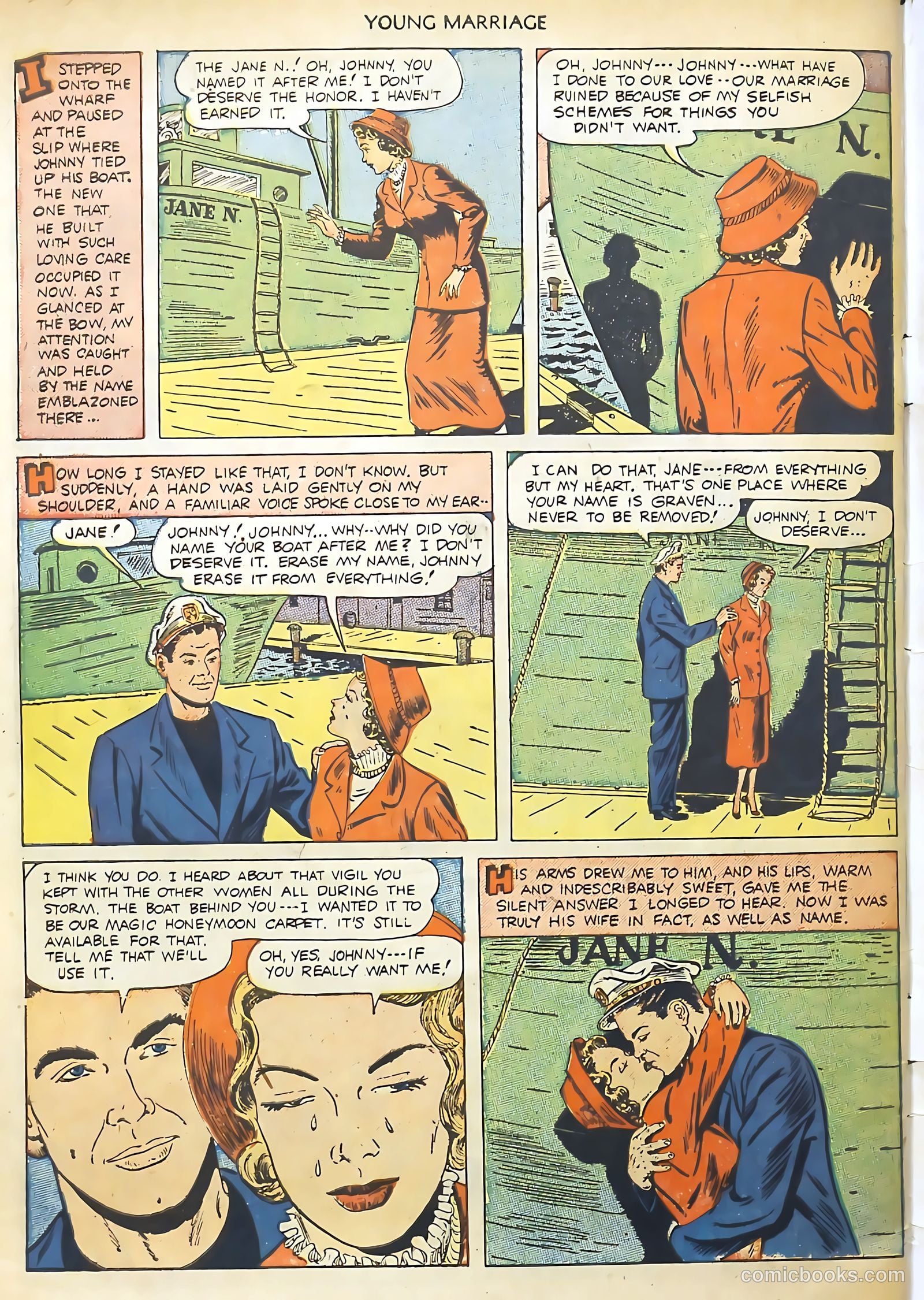 Young Marriage #1 (1950) — page 34 of 36