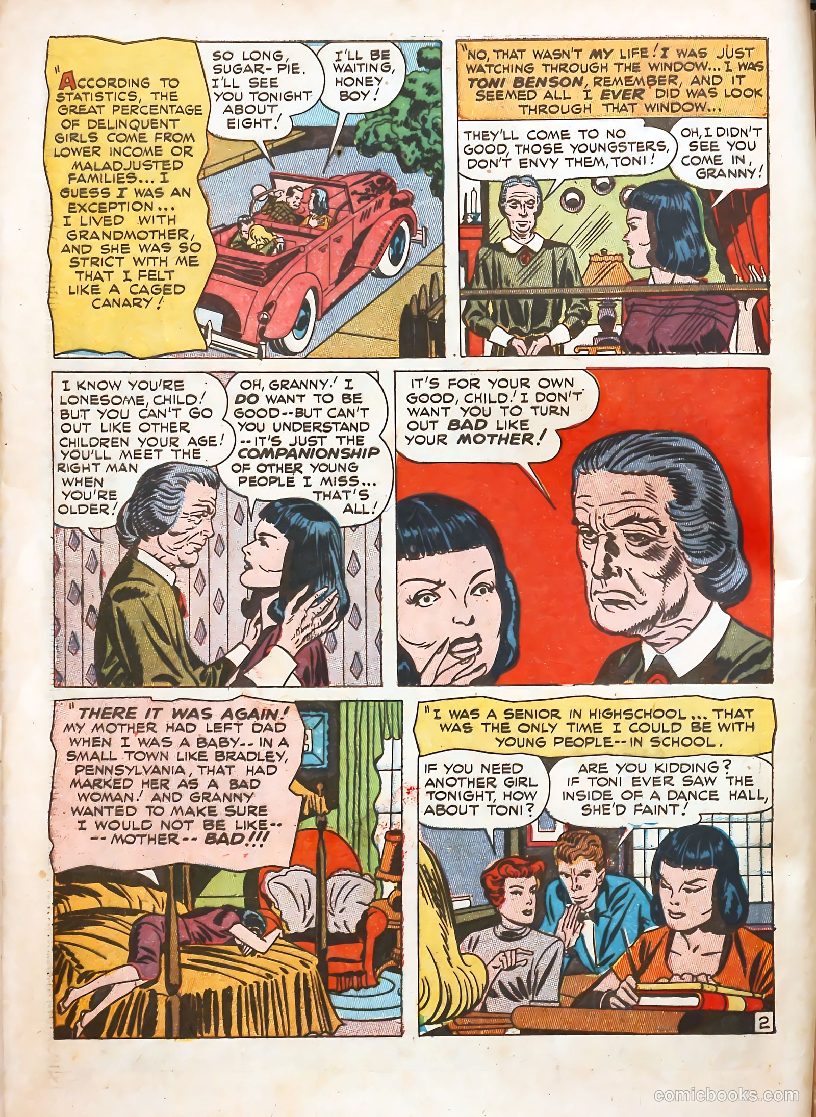 Young Romance #1 (1947) — page 4 of 52