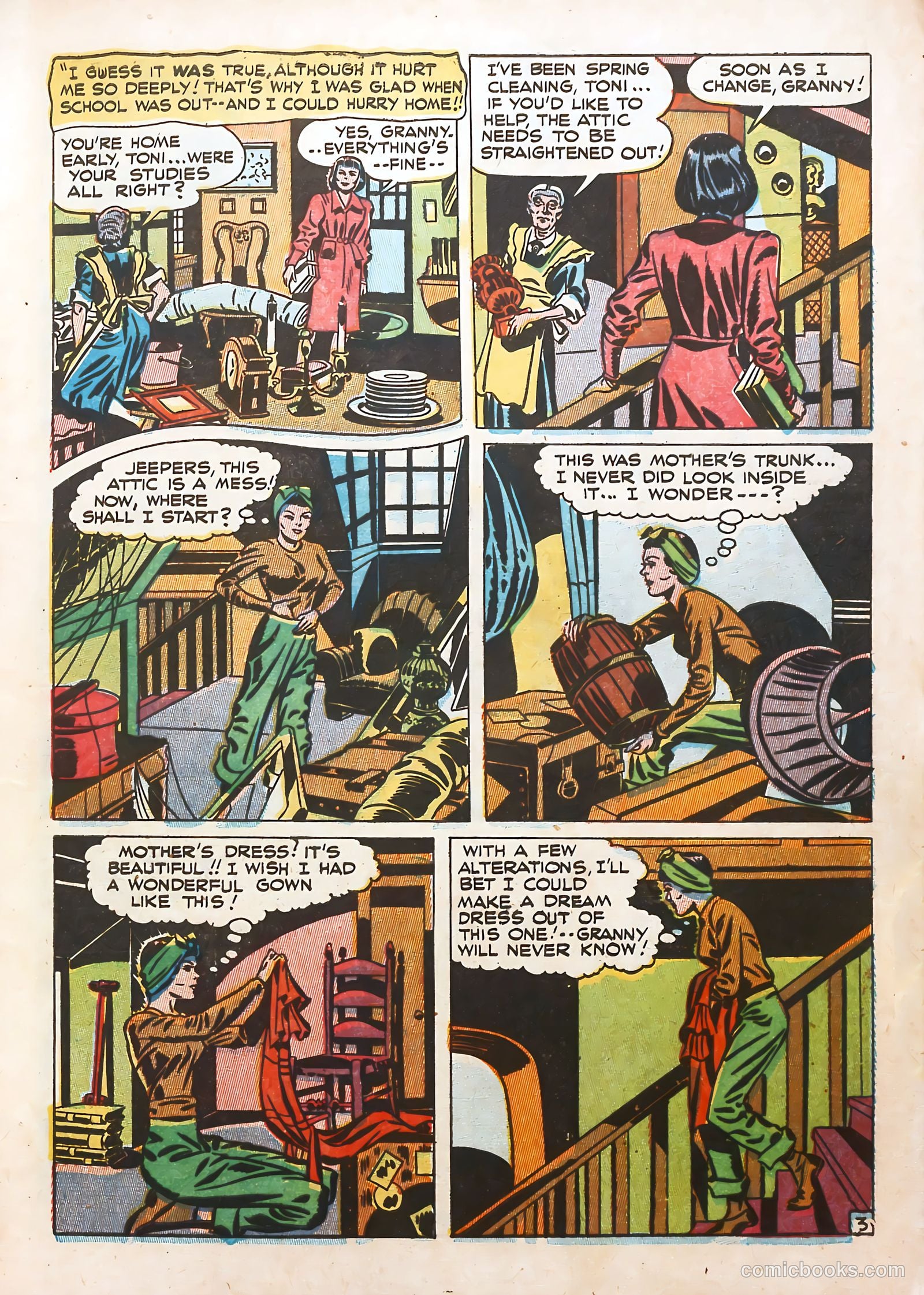 Young Romance #1 (1947) — page 5 of 52