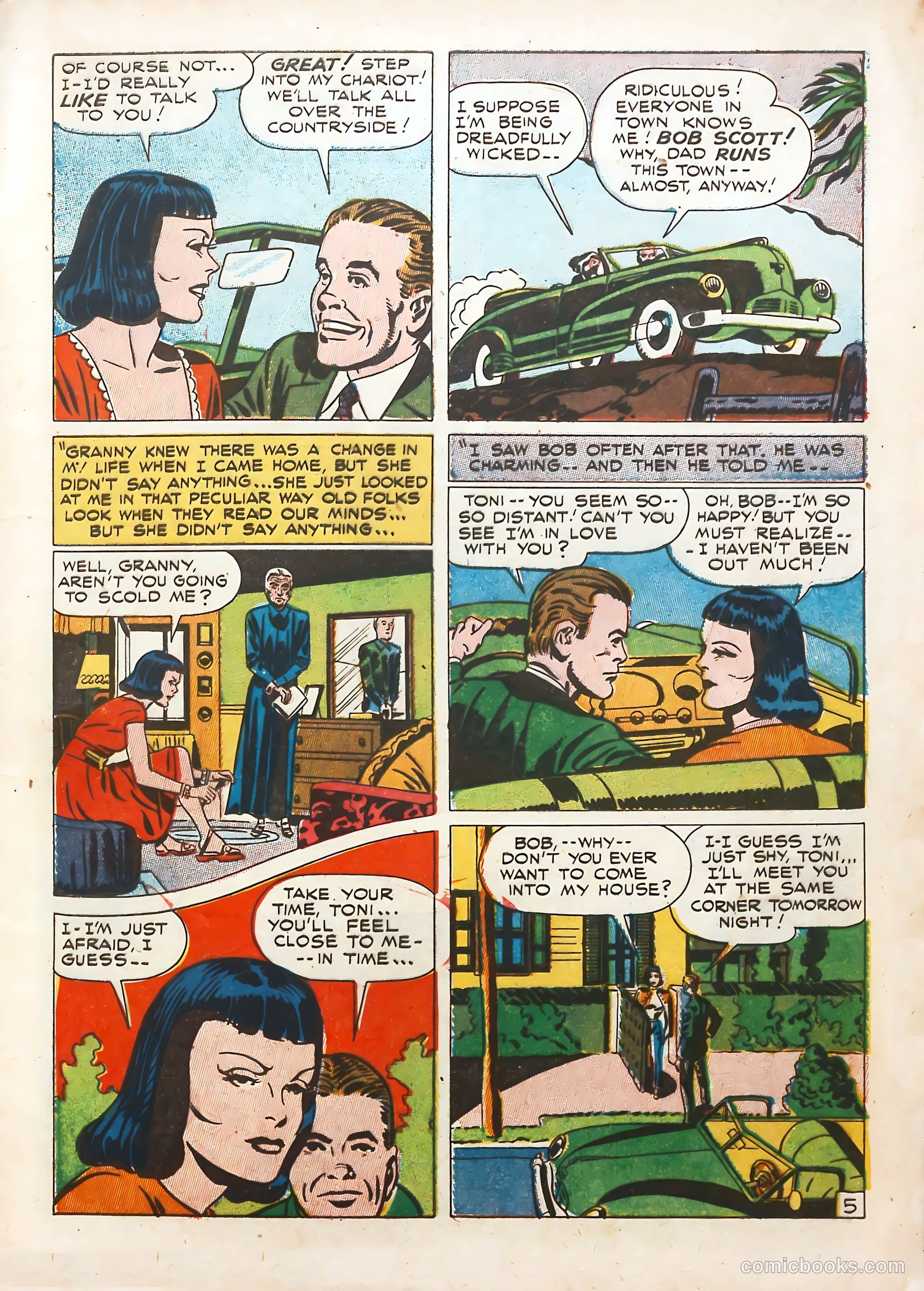 Young Romance #1 (1947) — page 7 of 52