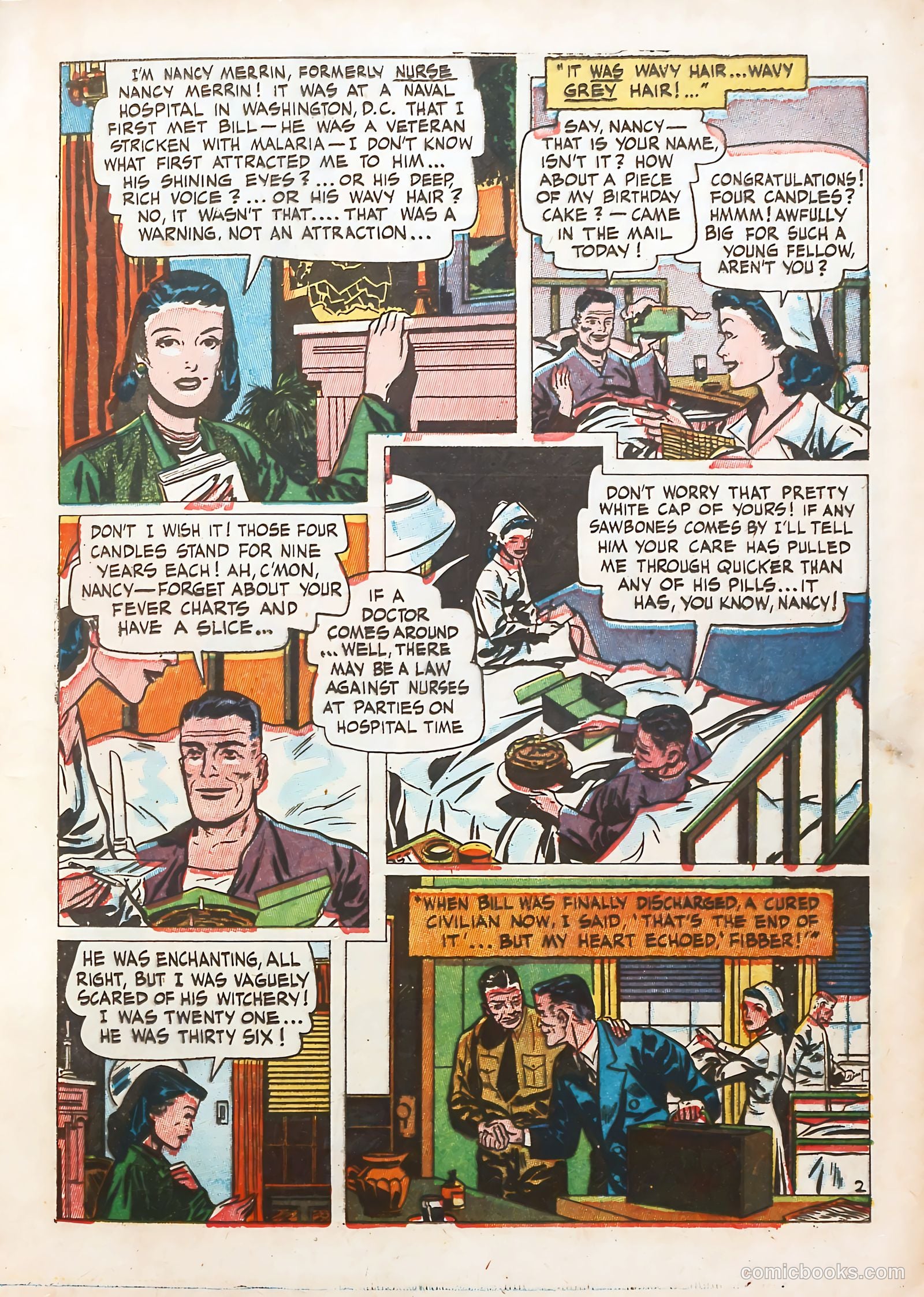Young Romance #1 (1947) — page 17 of 52