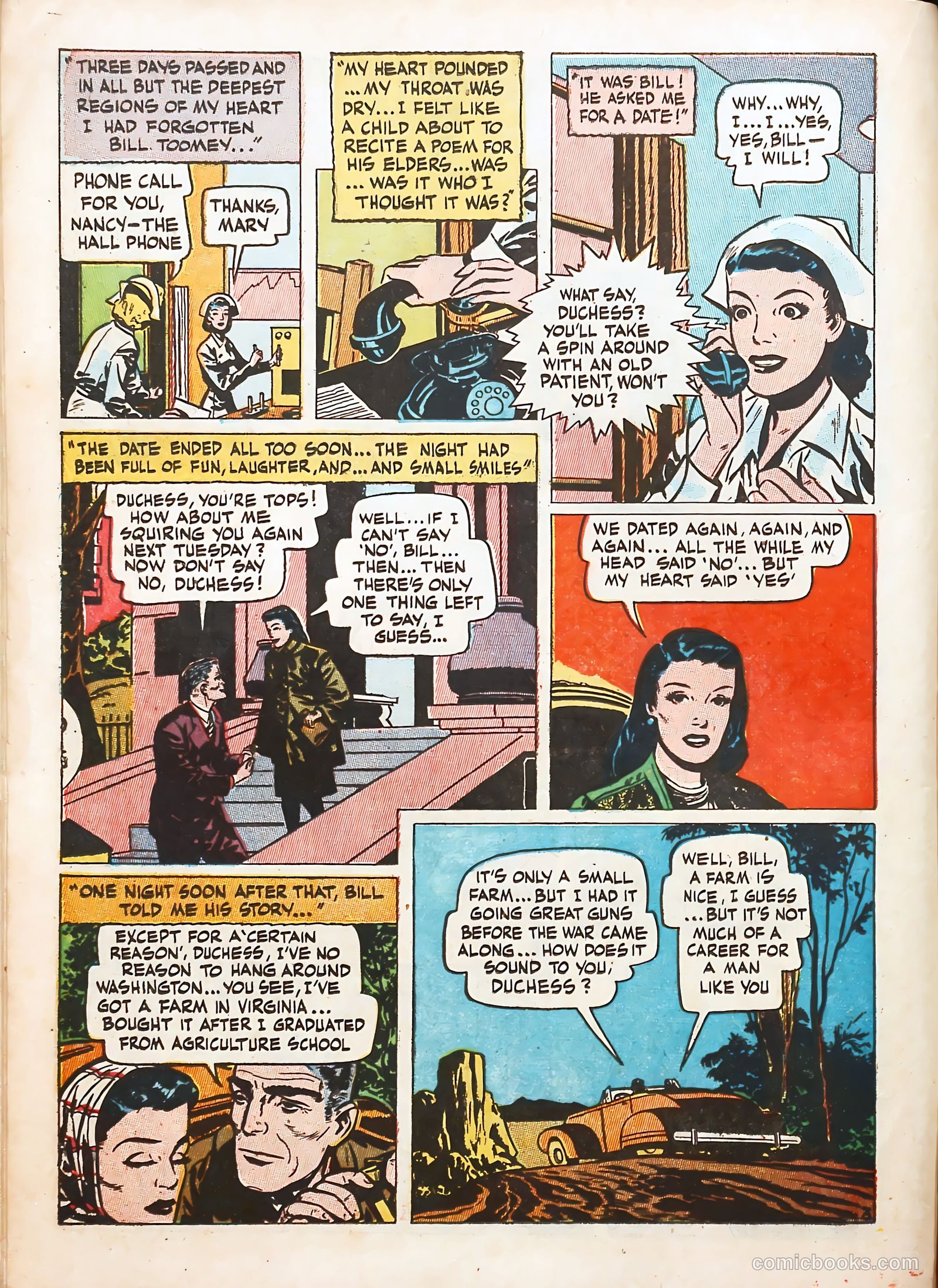 Young Romance #1 (1947) — page 18 of 52