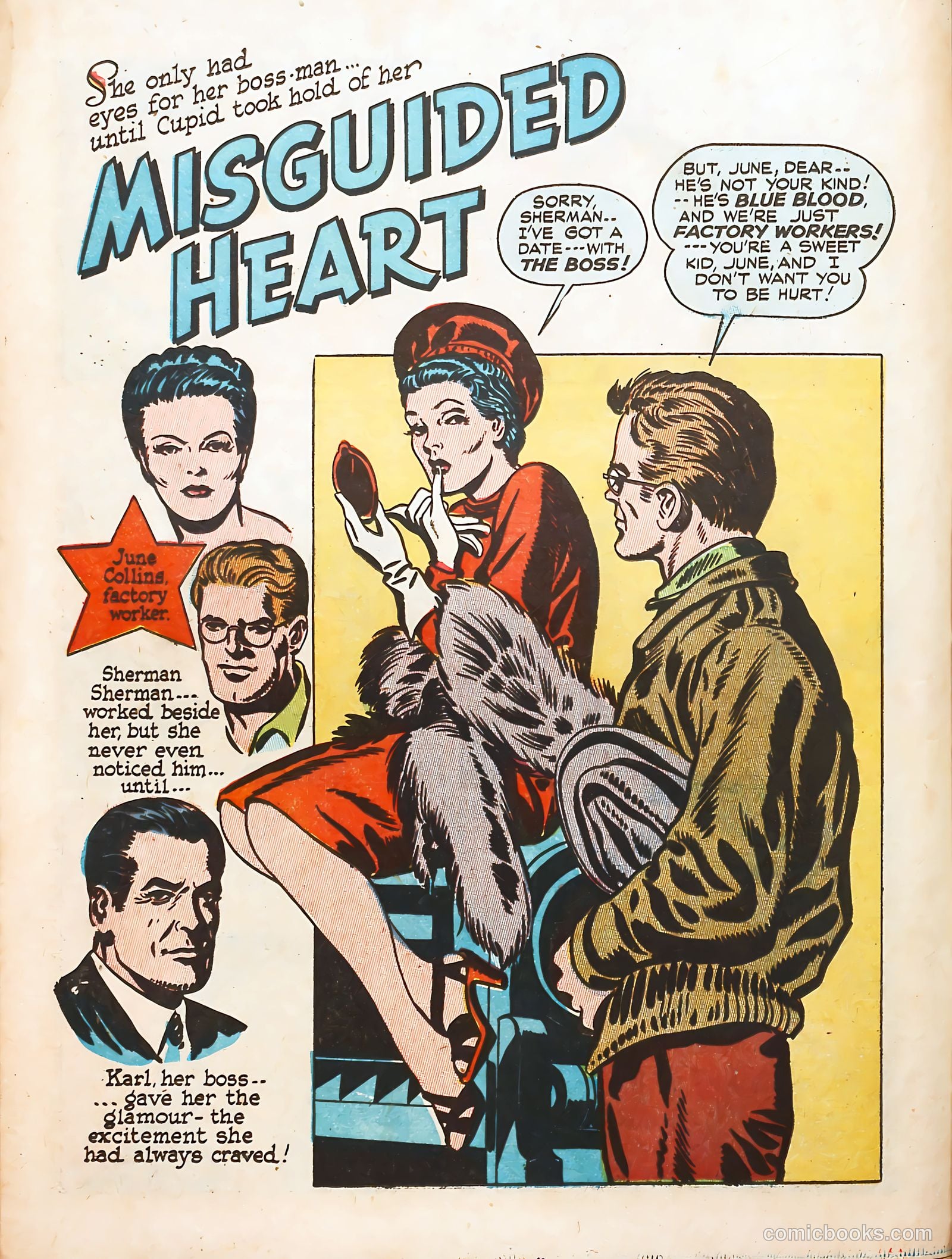 Young Romance #1 (1947) — page 24 of 52