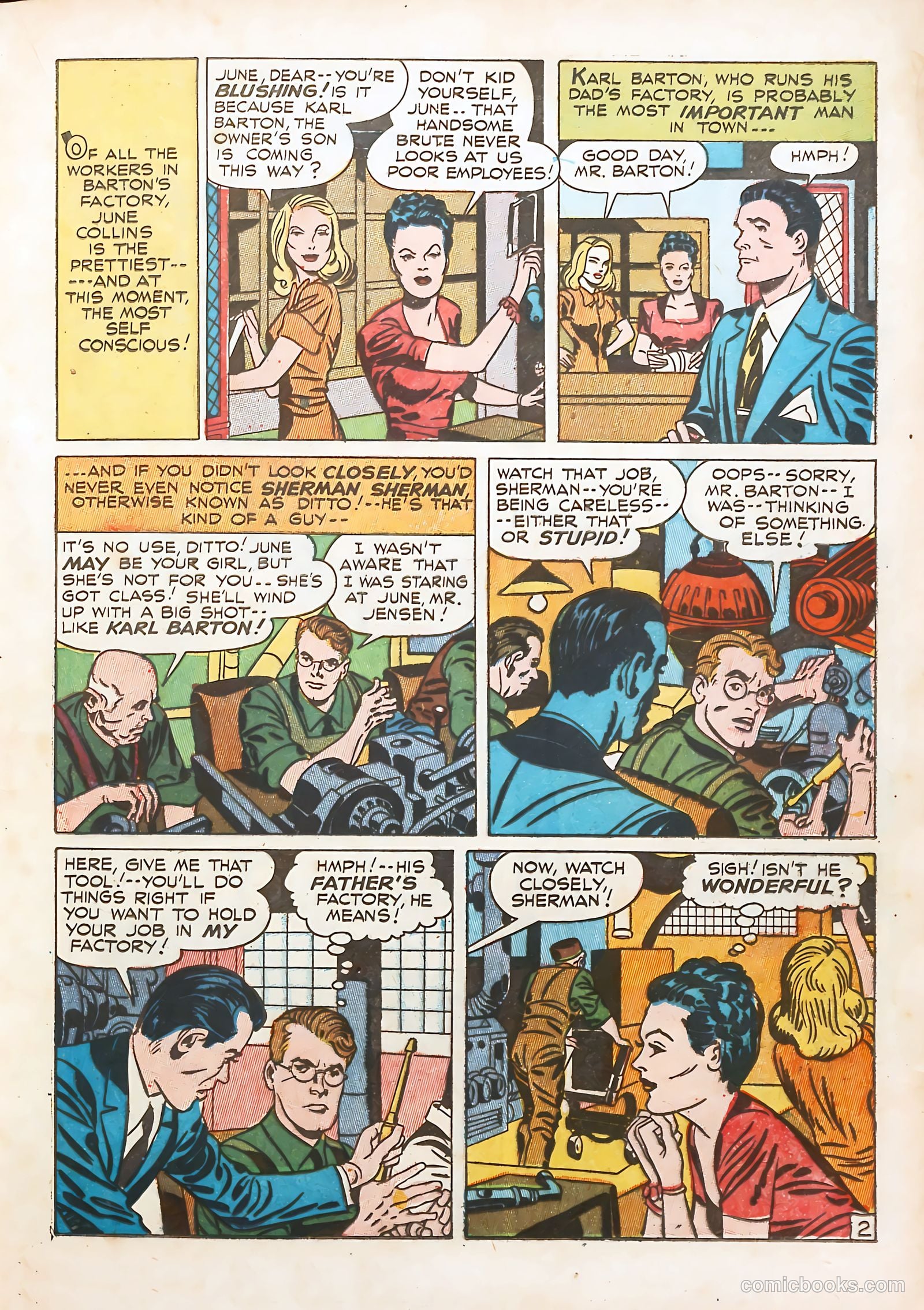 Young Romance #1 (1947) — page 25 of 52