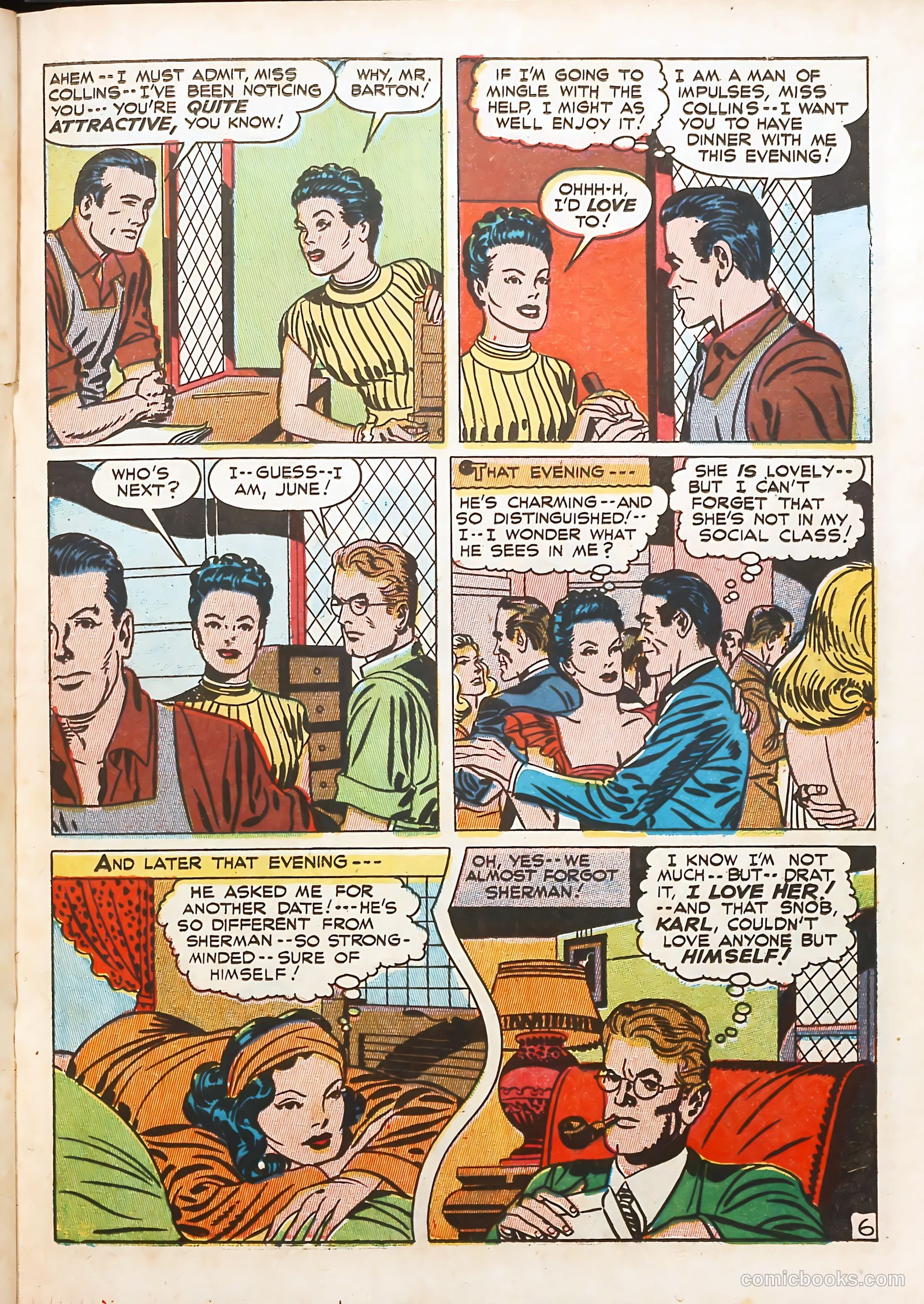 Young Romance #1 (1947) — page 29 of 52