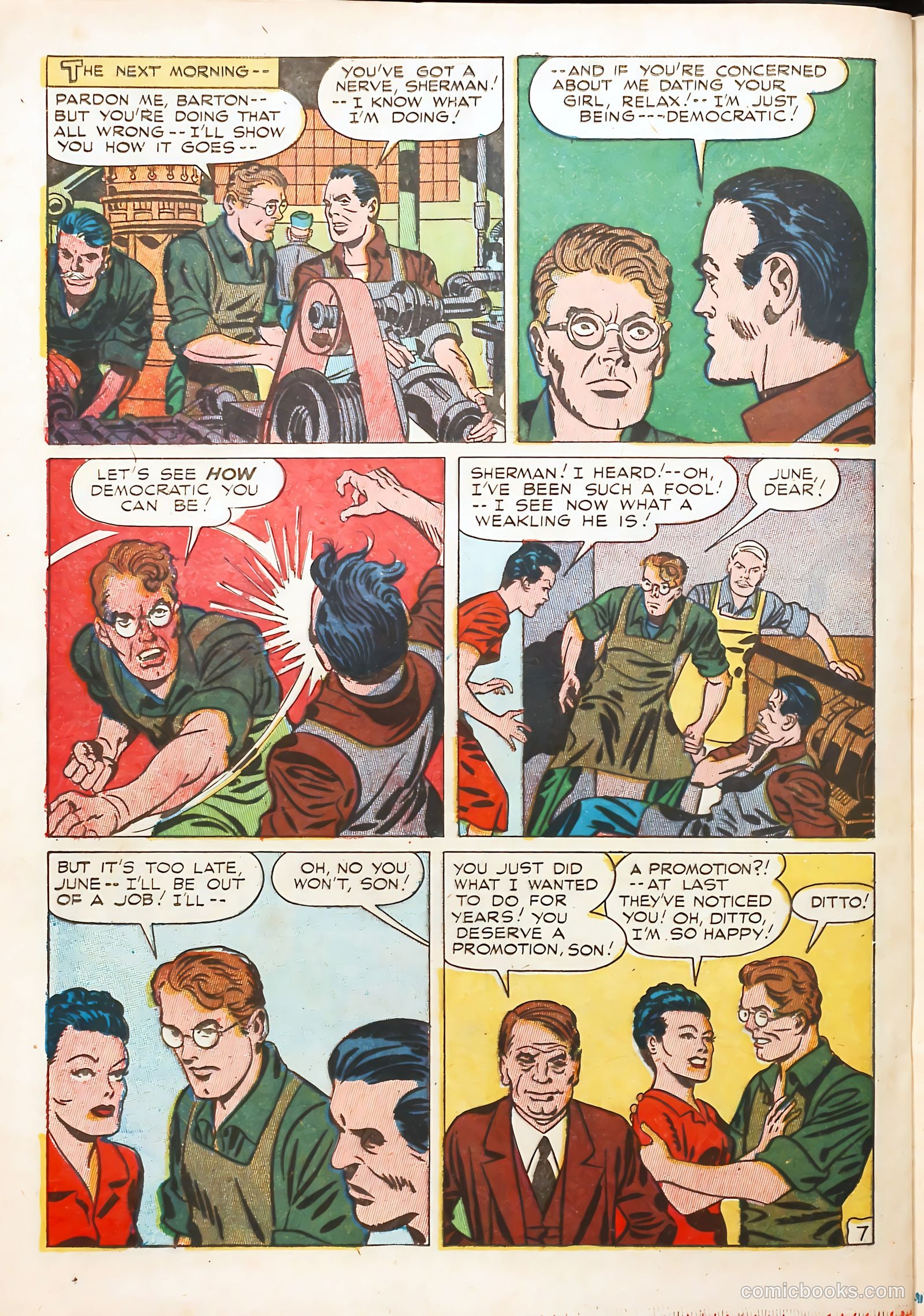 Young Romance #1 (1947) — page 30 of 52