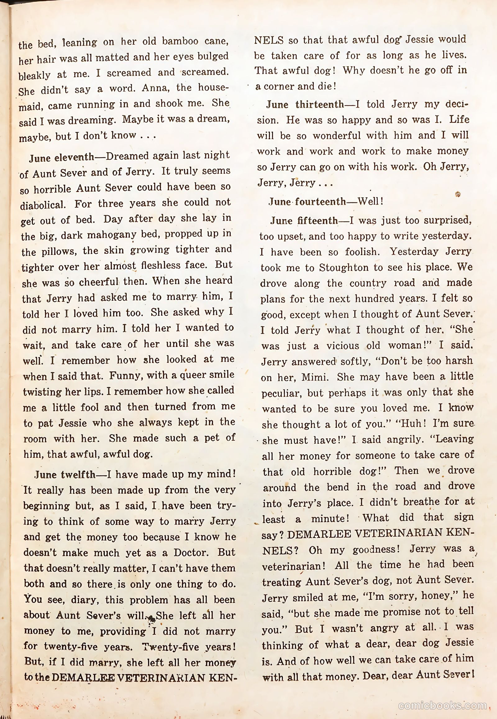 Young Romance #1 (1947) — page 33 of 52