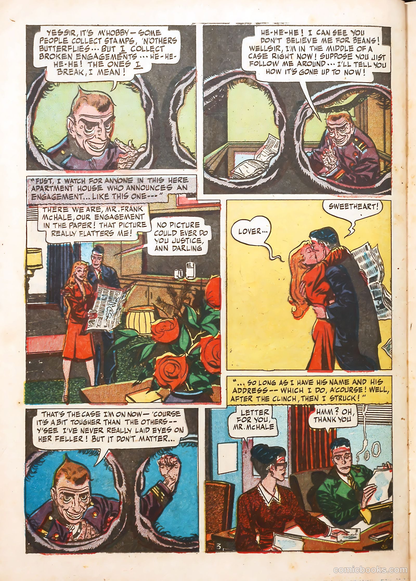 Young Romance #1 (1947) — page 36 of 52