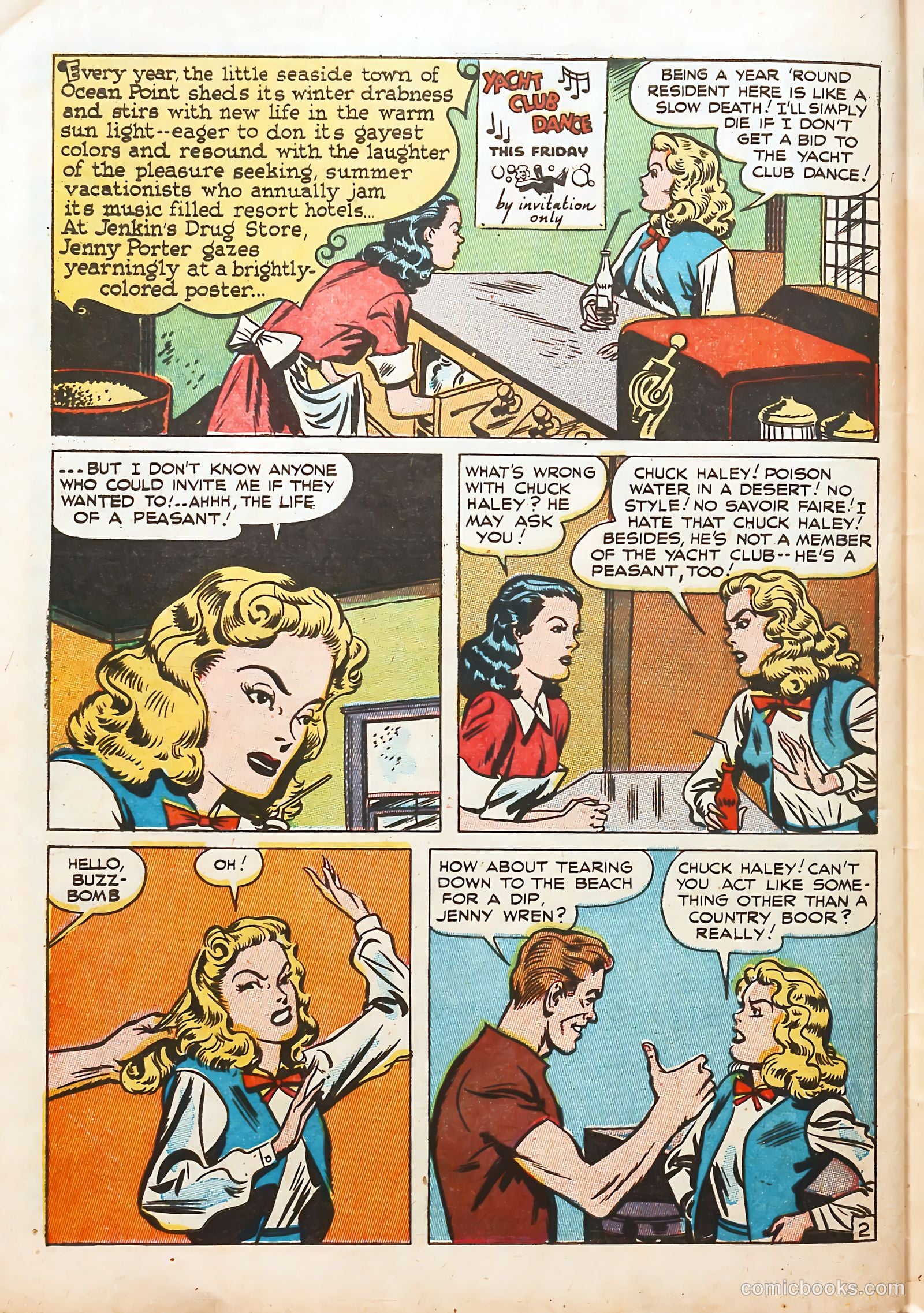 Young Romance #1 (1947) — page 42 of 52