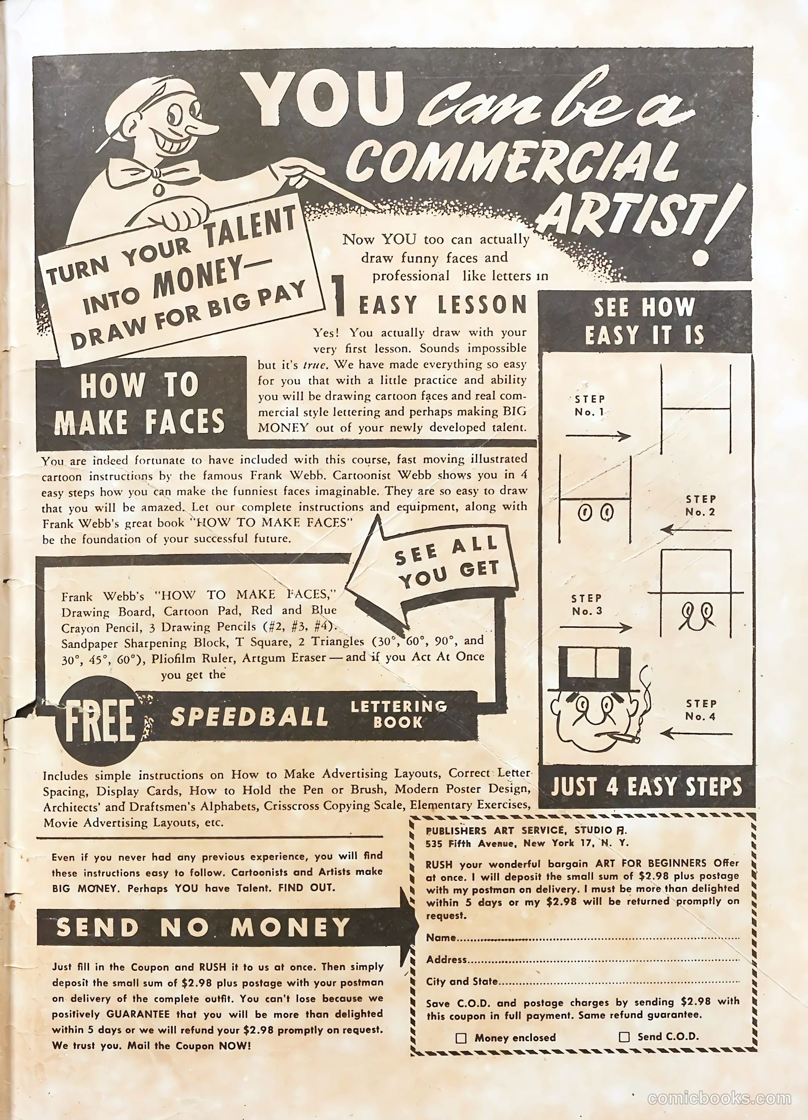 Young Romance #1 (1947) — page 51 of 52