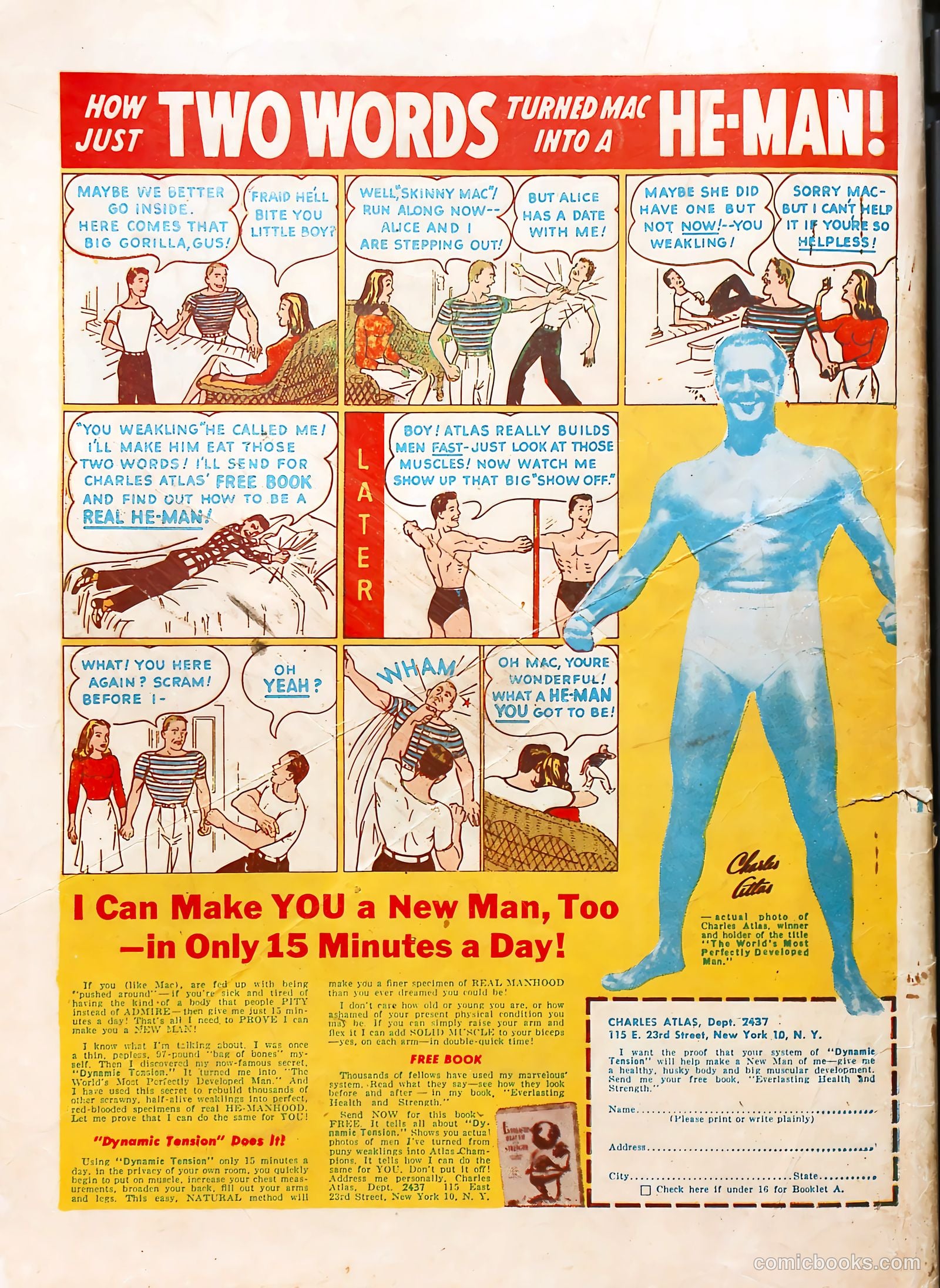 Young Romance #1 (1947) — page 52 of 52