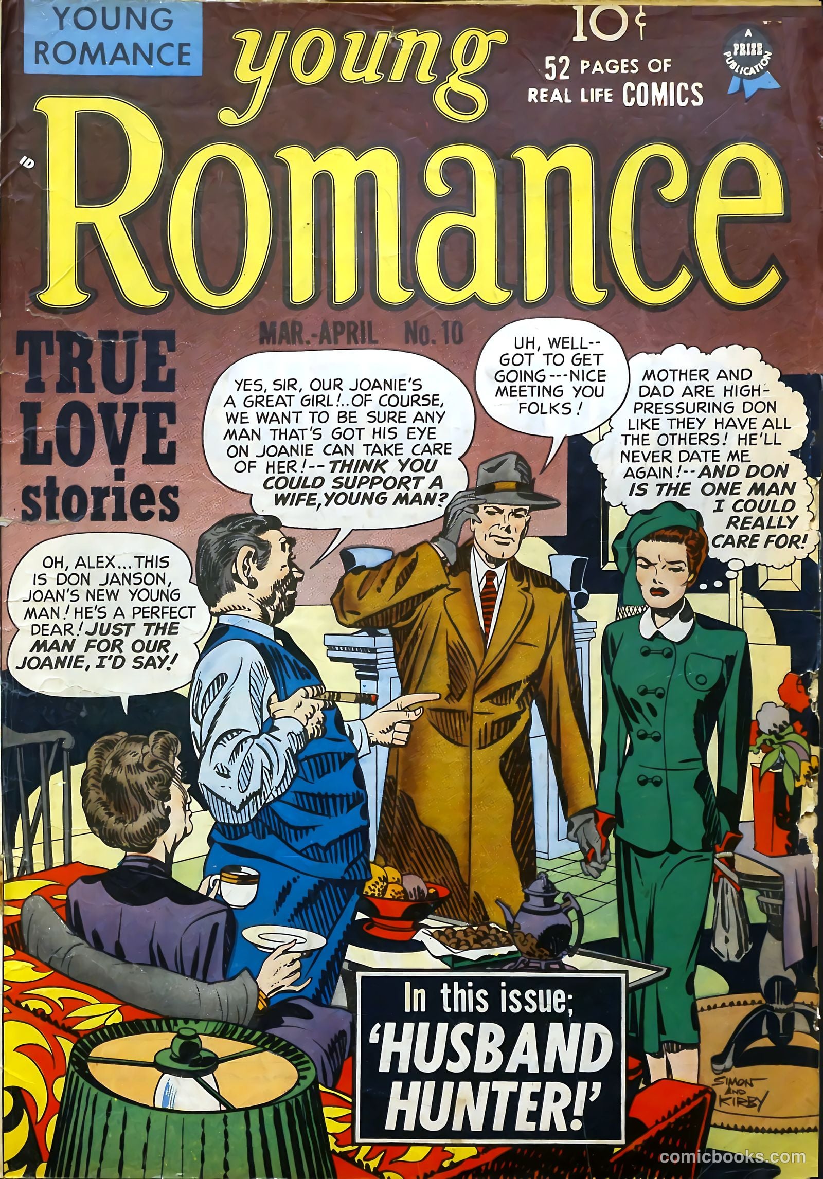 Young Romance #10 (1949) — page 1 of 52
