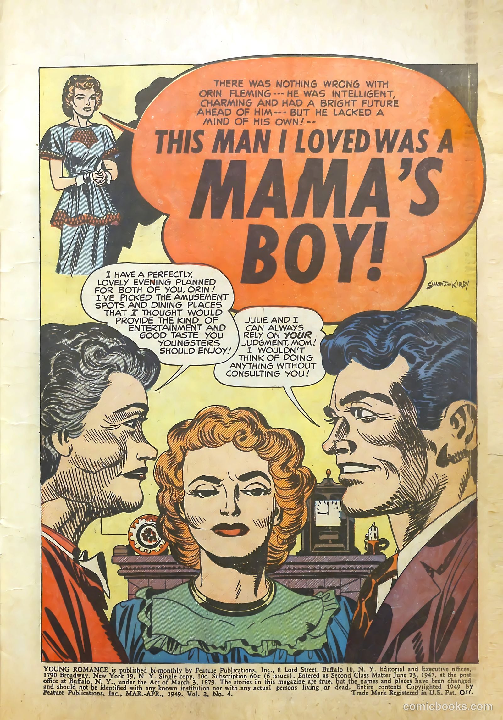 Young Romance #10 (1949) — page 3 of 52